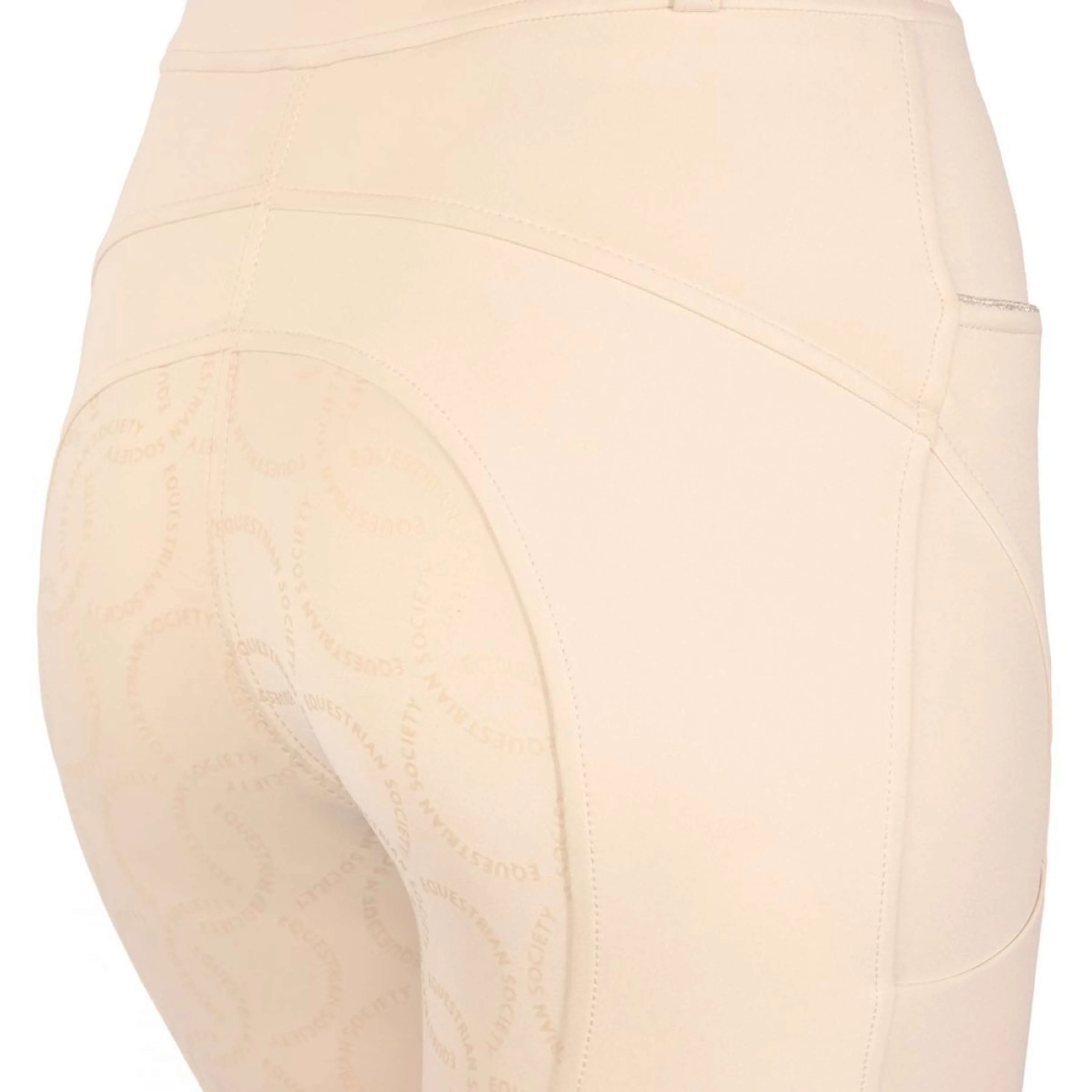 Harry's Horse Legging d'Équitation Equitights EQS Ivory Full Grip Crème - Image 3