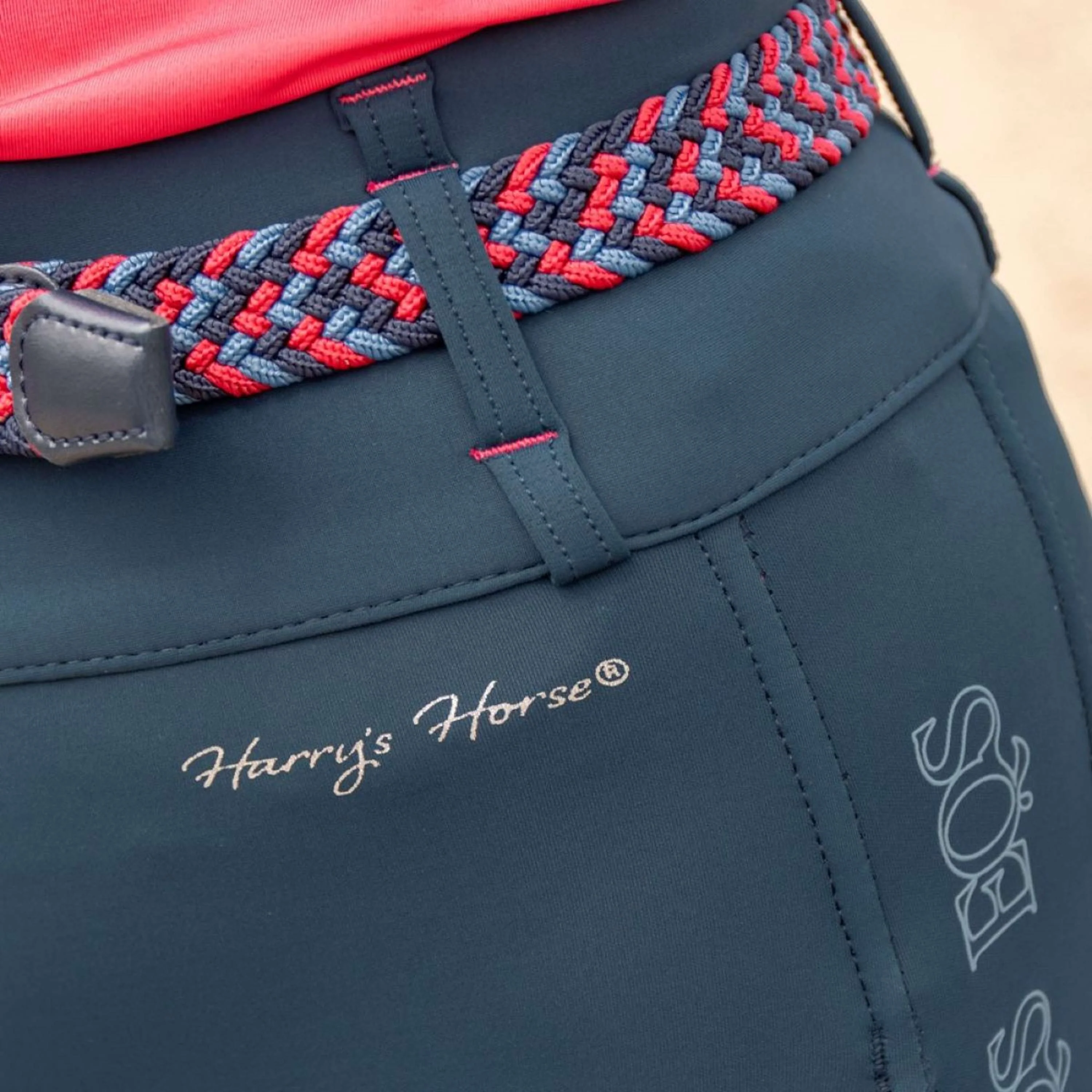 Harry's Horse Legging d'Équitation Sporty Banner Full Grip Moonlit Ocean - Image 4