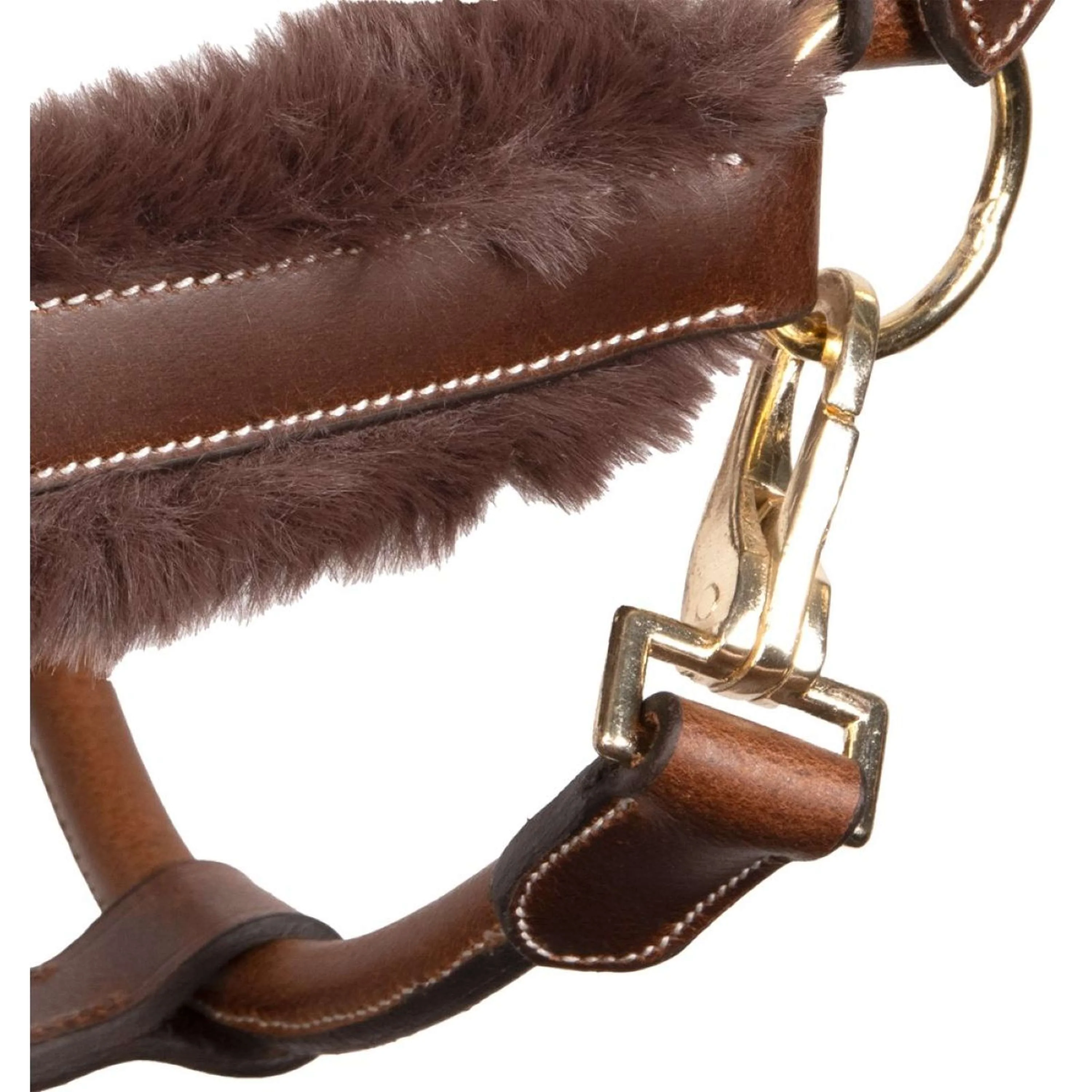 Harry's Horse Licol Leder Anatomic Furry Matt Marron - Image 3