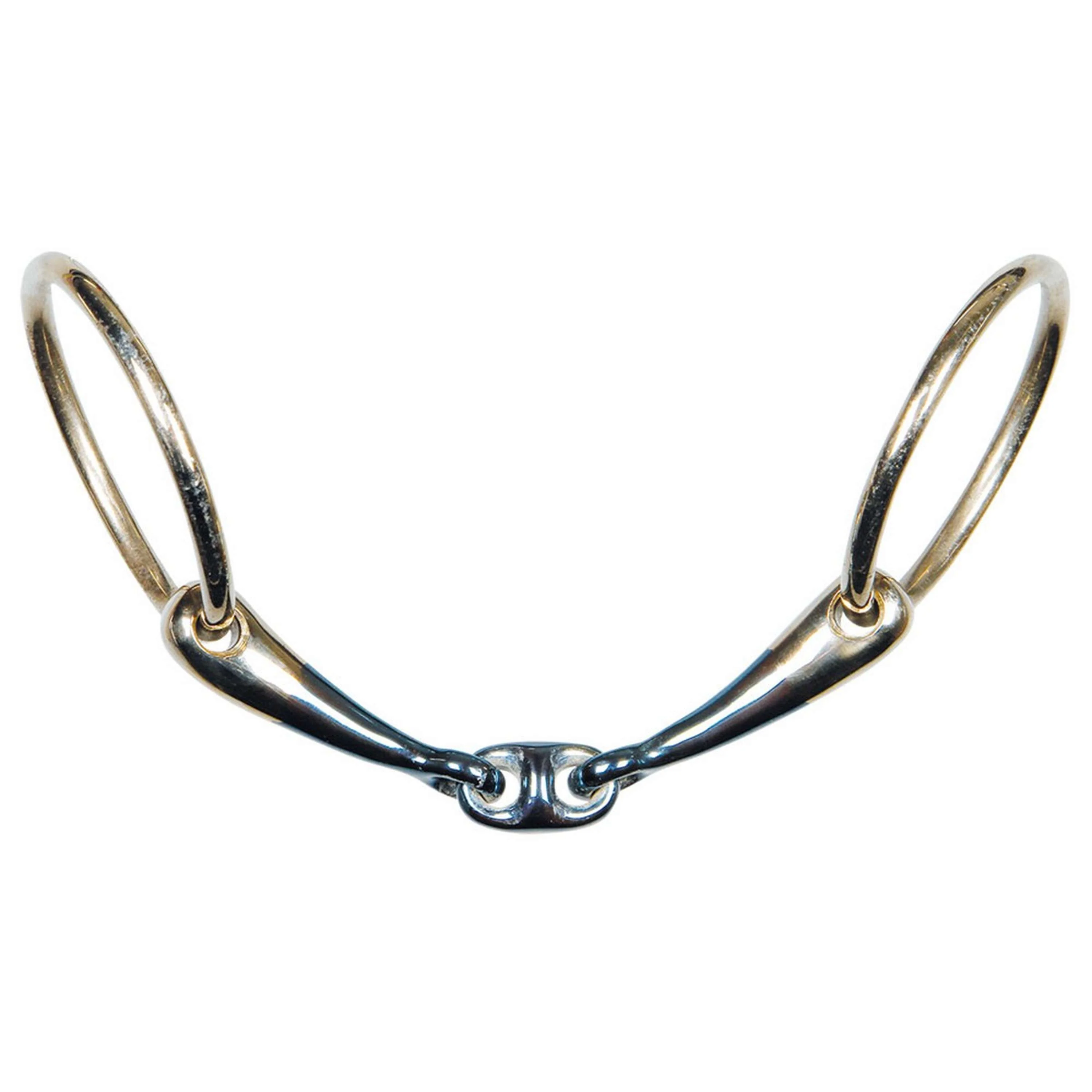 Harry's Horse Mors de Filet Caoutchouc Anatomique Double Brisure Sweet Iron 14mm - Image 2