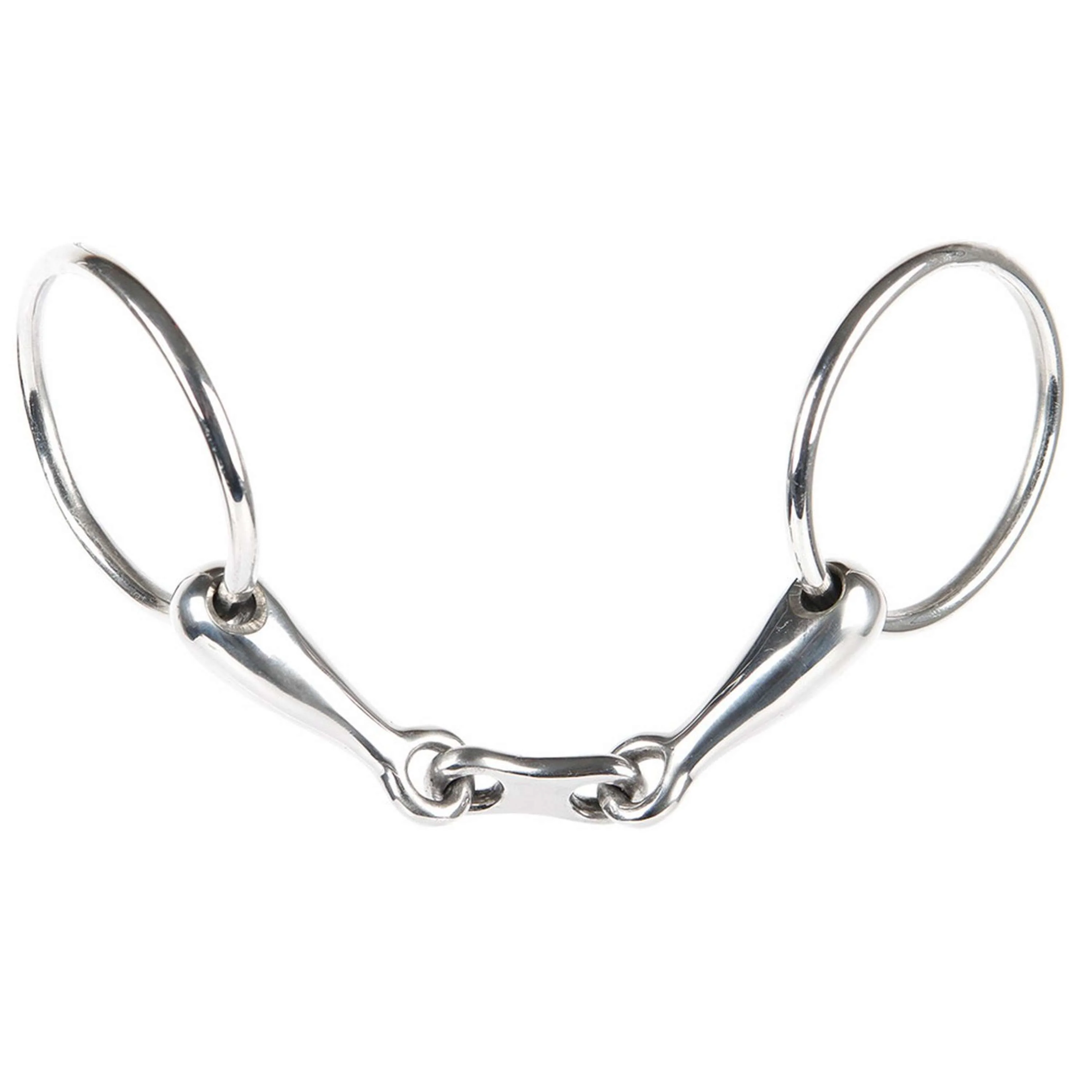 Harry's Horse Mors de Filet Caoutchouc Double Brisure Flat Link 20mm - Image 2