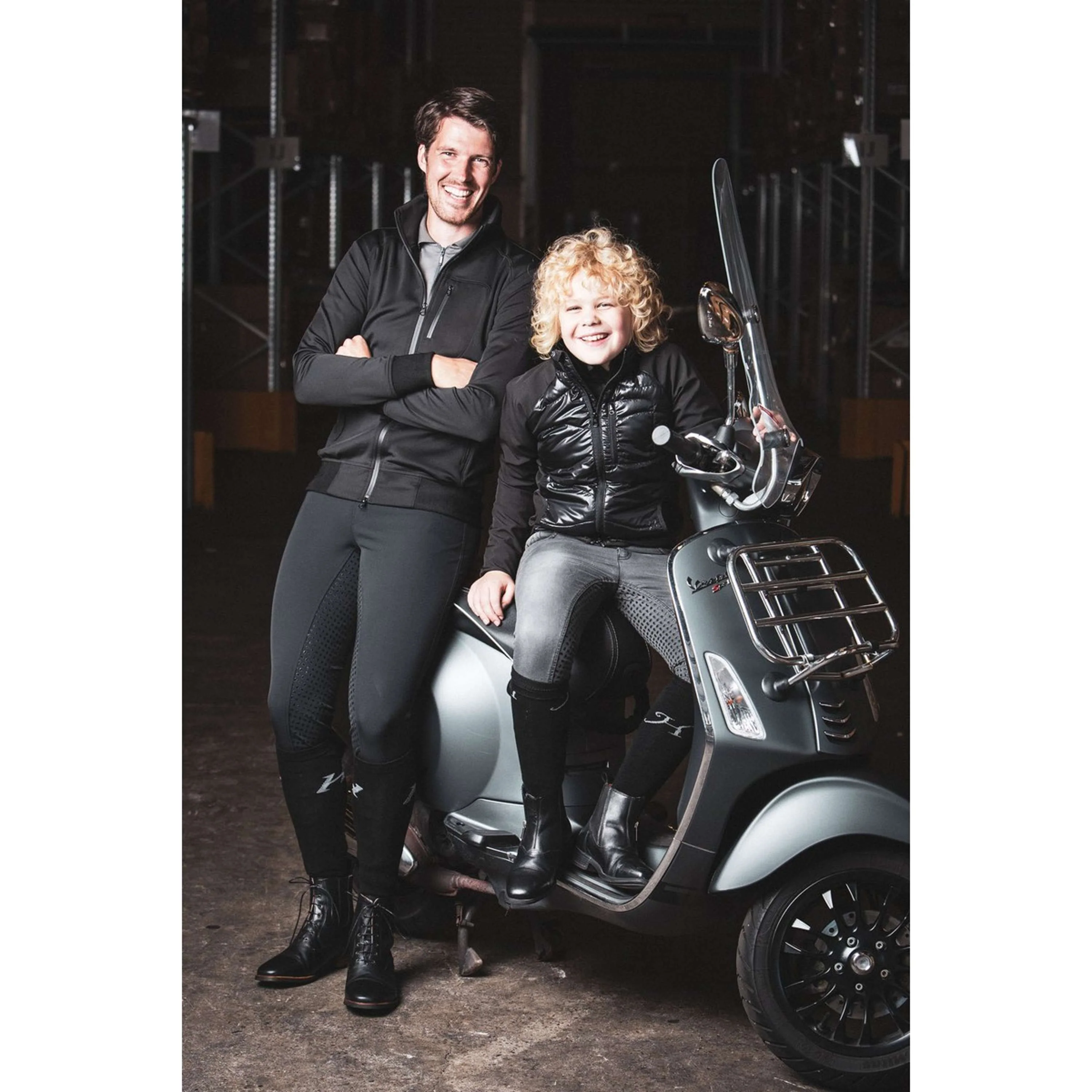 Harry's Horse Pantalon d'Équitation Liciano Hommes Full Grip Noir - Image 3