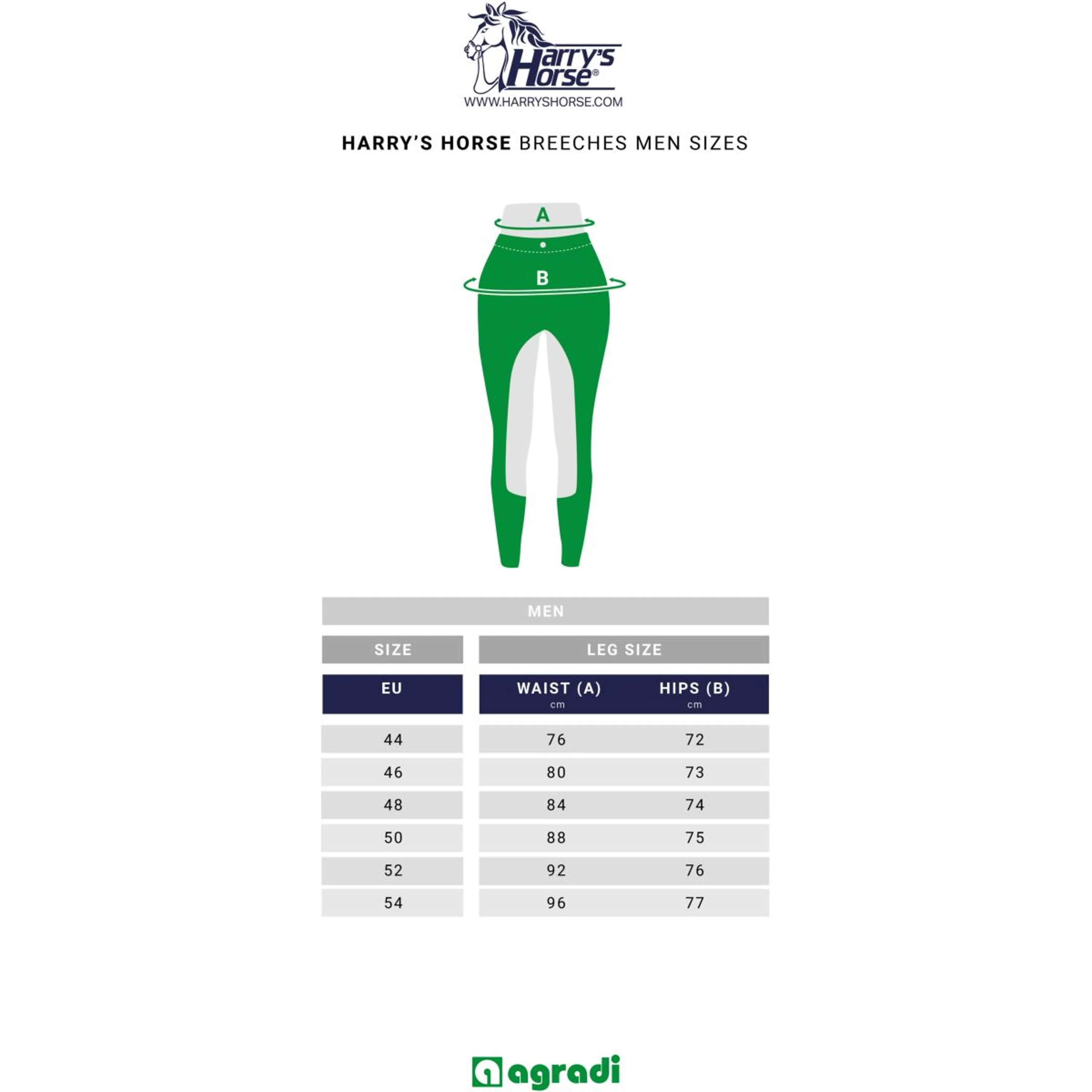 Harry's Horse Pantalon d'Équitation Liciano Hommes Full Grip Marin - Image 8