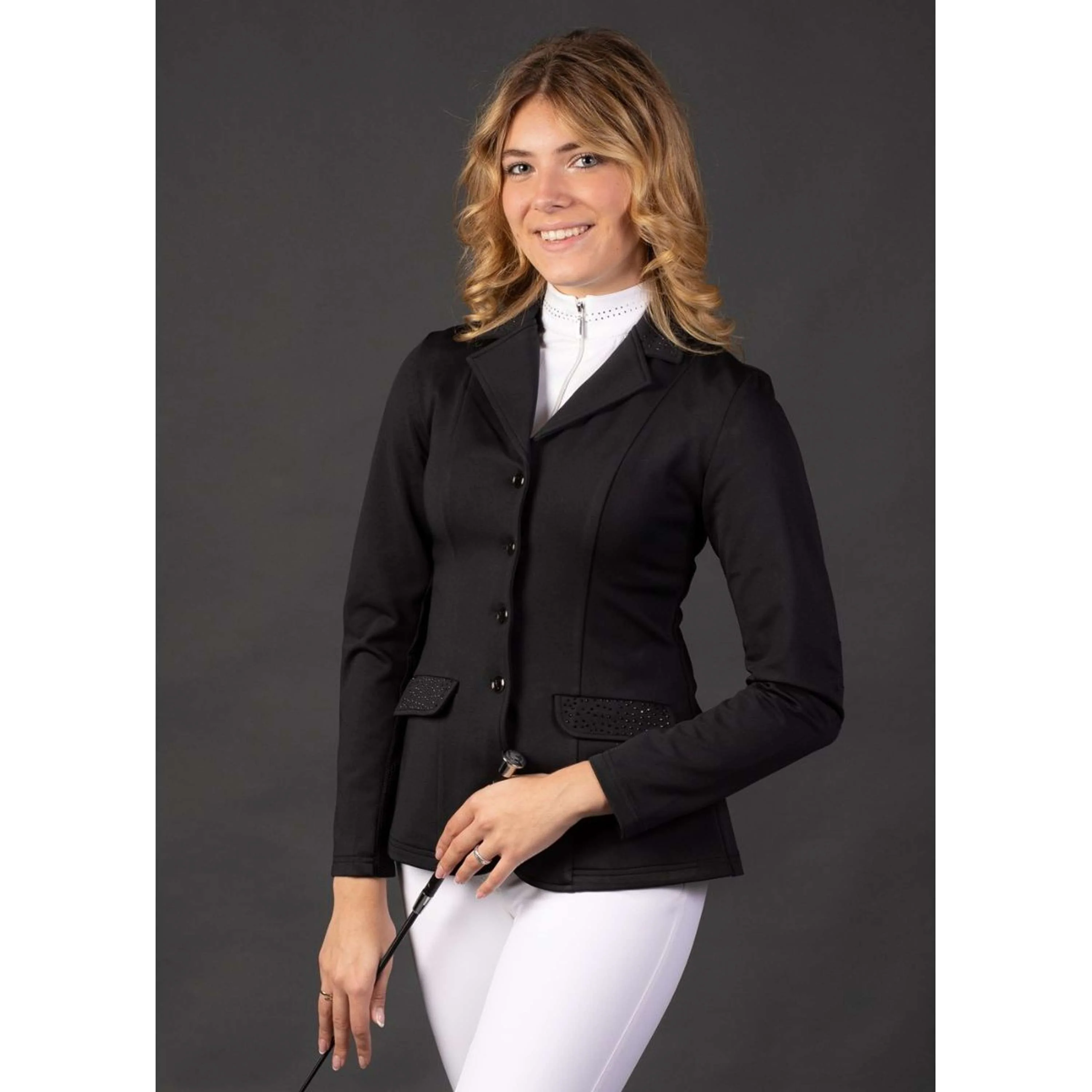 Harry's Horse Petite Veste de Concours Crystal Noir - Image 3