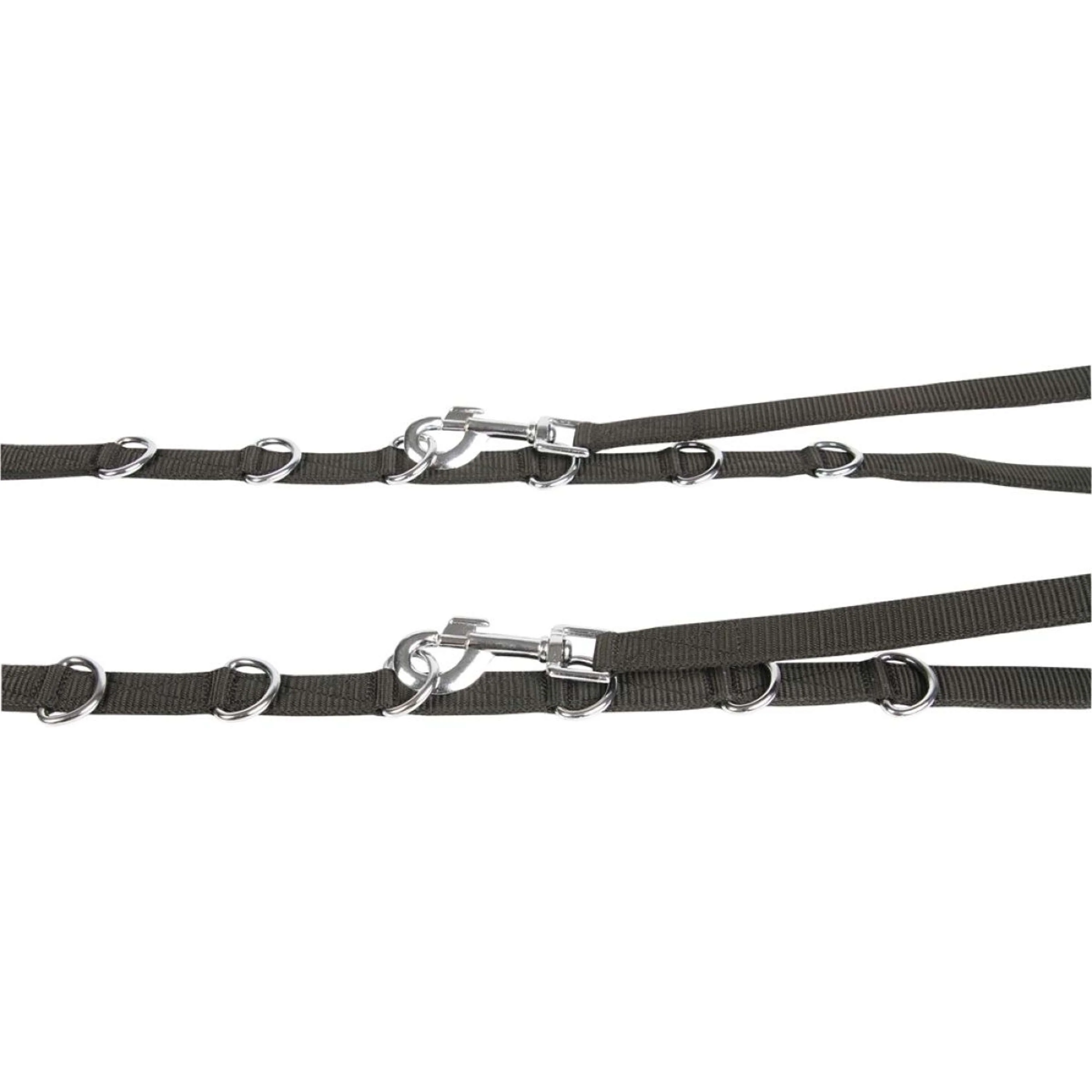Harry's Horse Rênes Fixes Réglable avec Élastique Noir - Image 2