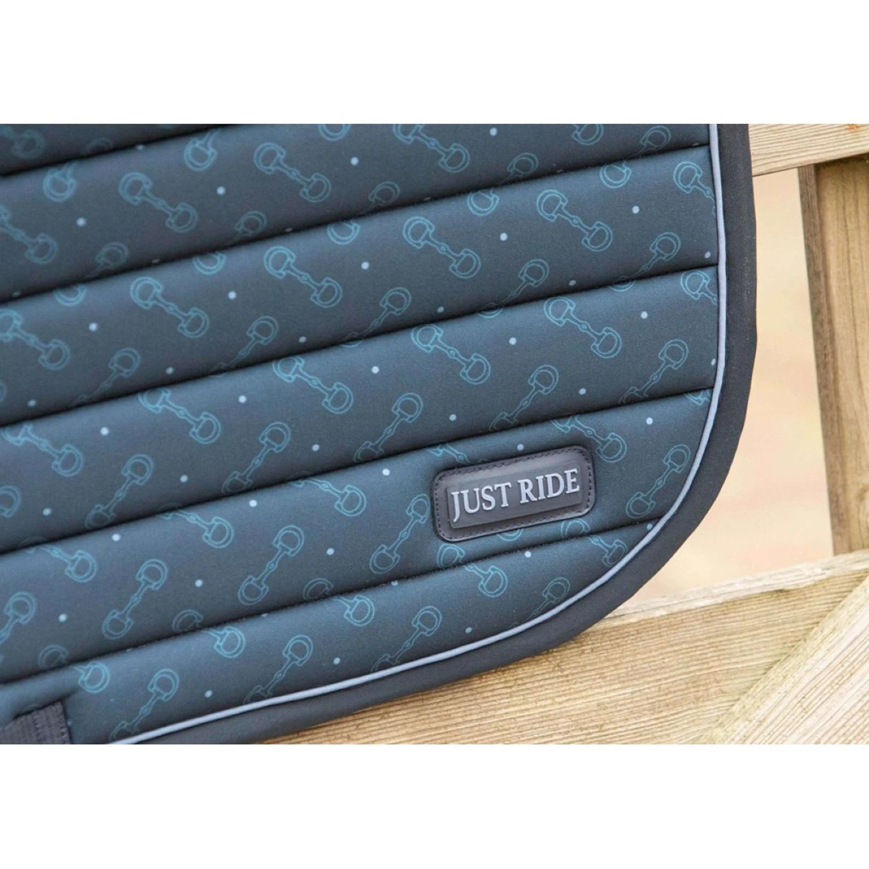 Harry's Horse Tapis de Selle Just Ride Retro Dressage Marin - Image 3