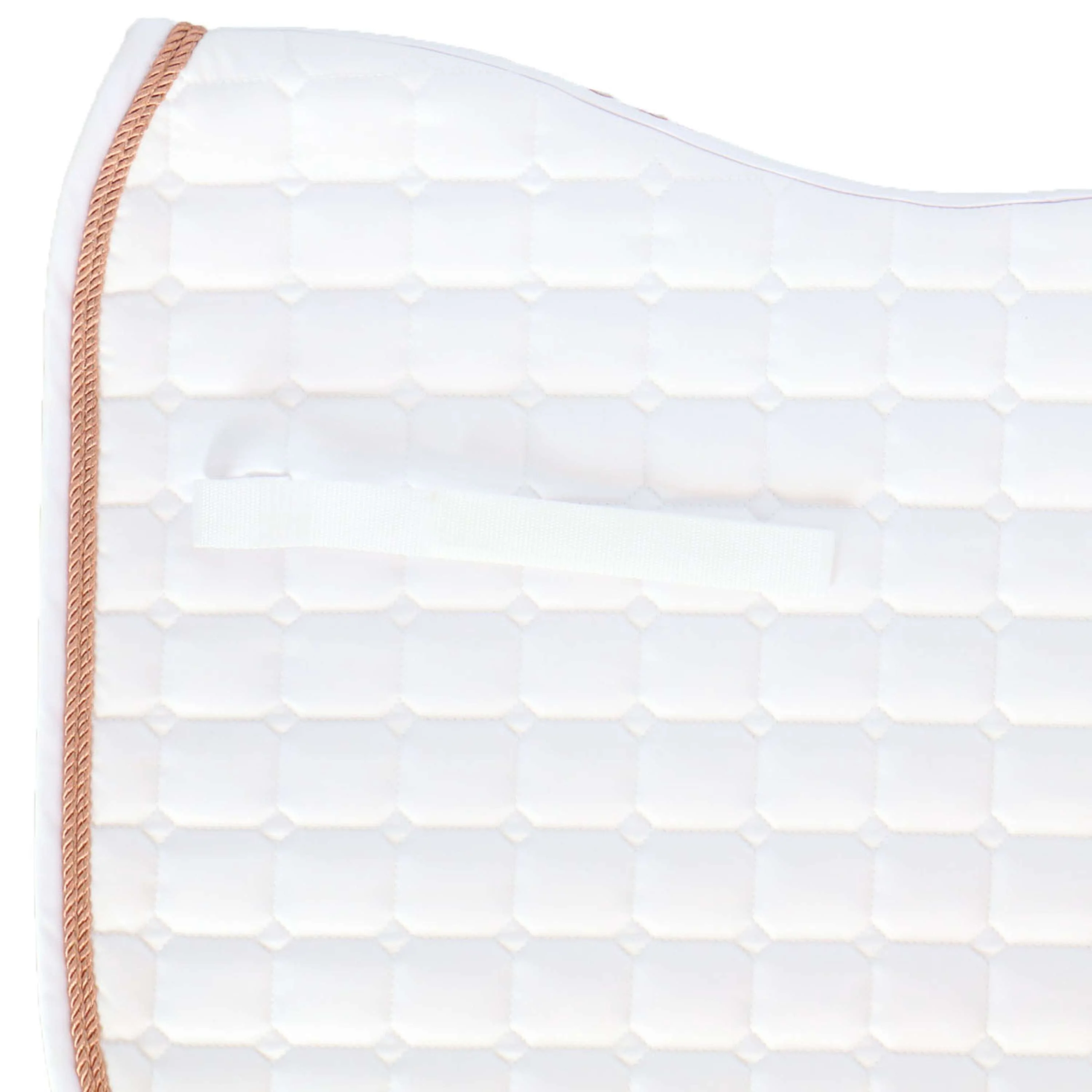 Harry's Horse Tapis de Selle Reverso Logo Competition Dressur Blanc/Rosegold - Image 3
