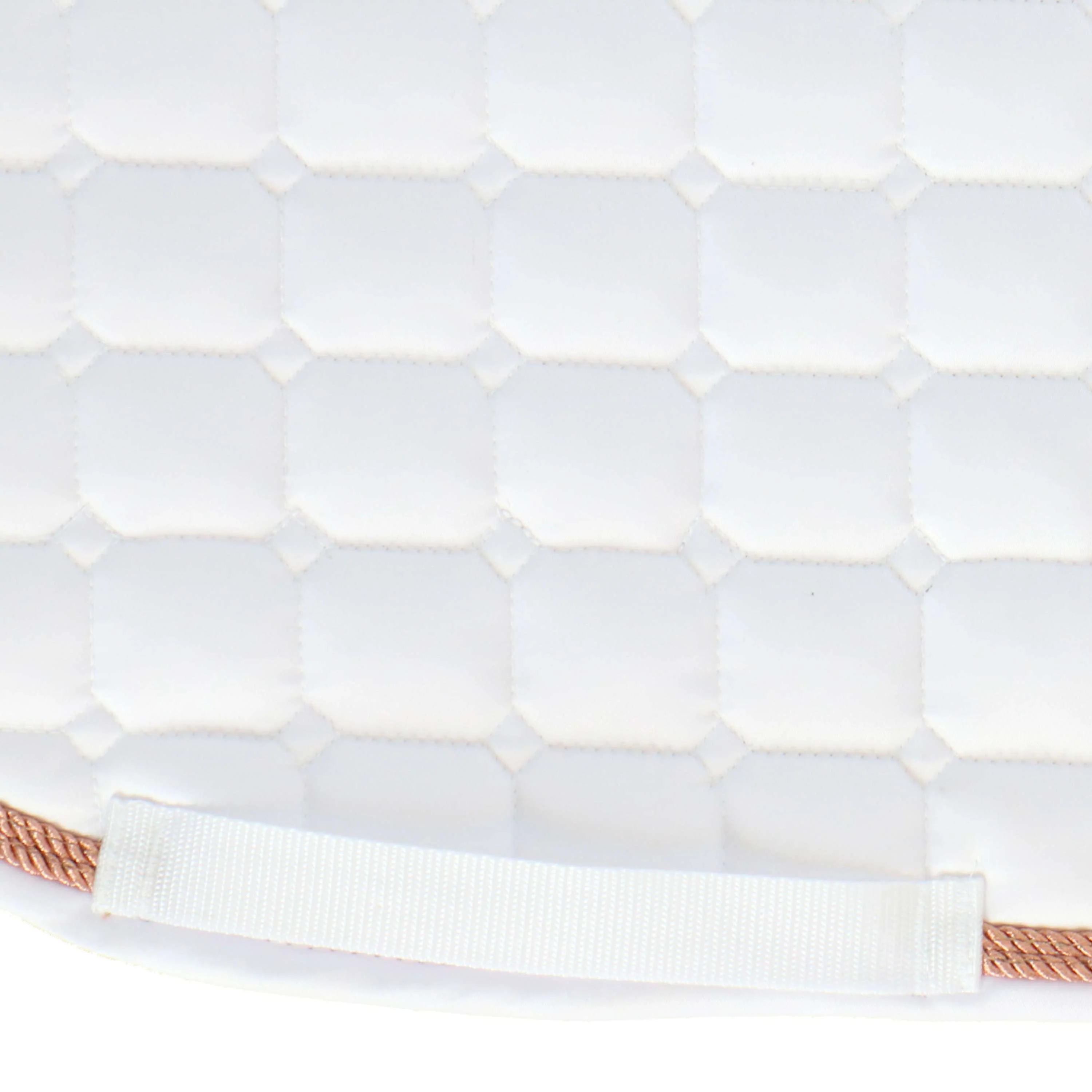Harry's Horse Tapis de Selle Reverso Logo Competition Polyvalent Blanc/Rosegold - Image 4
