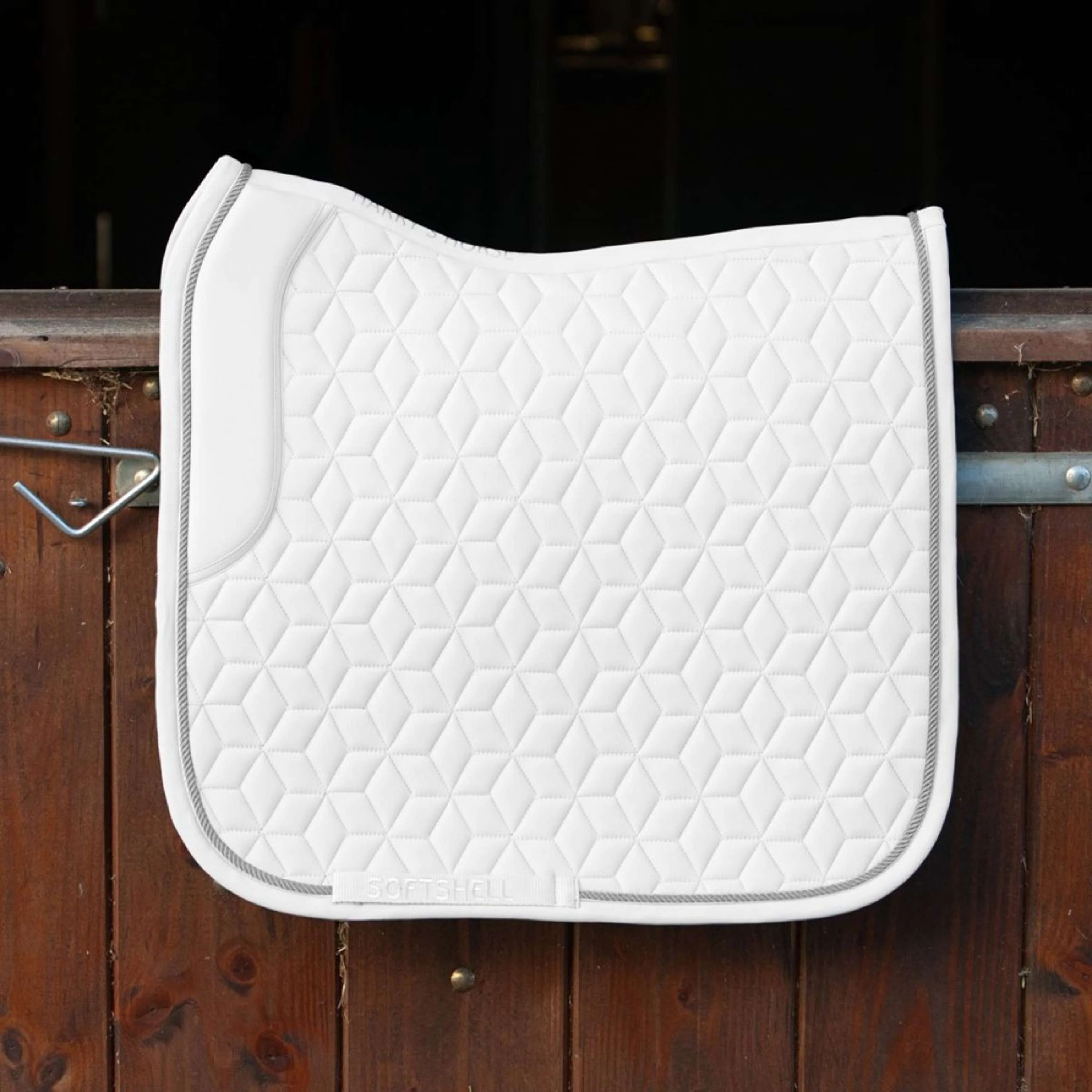 Harry's Horse Tapis de Selle Softshell Dressage Blanc - Image 2
