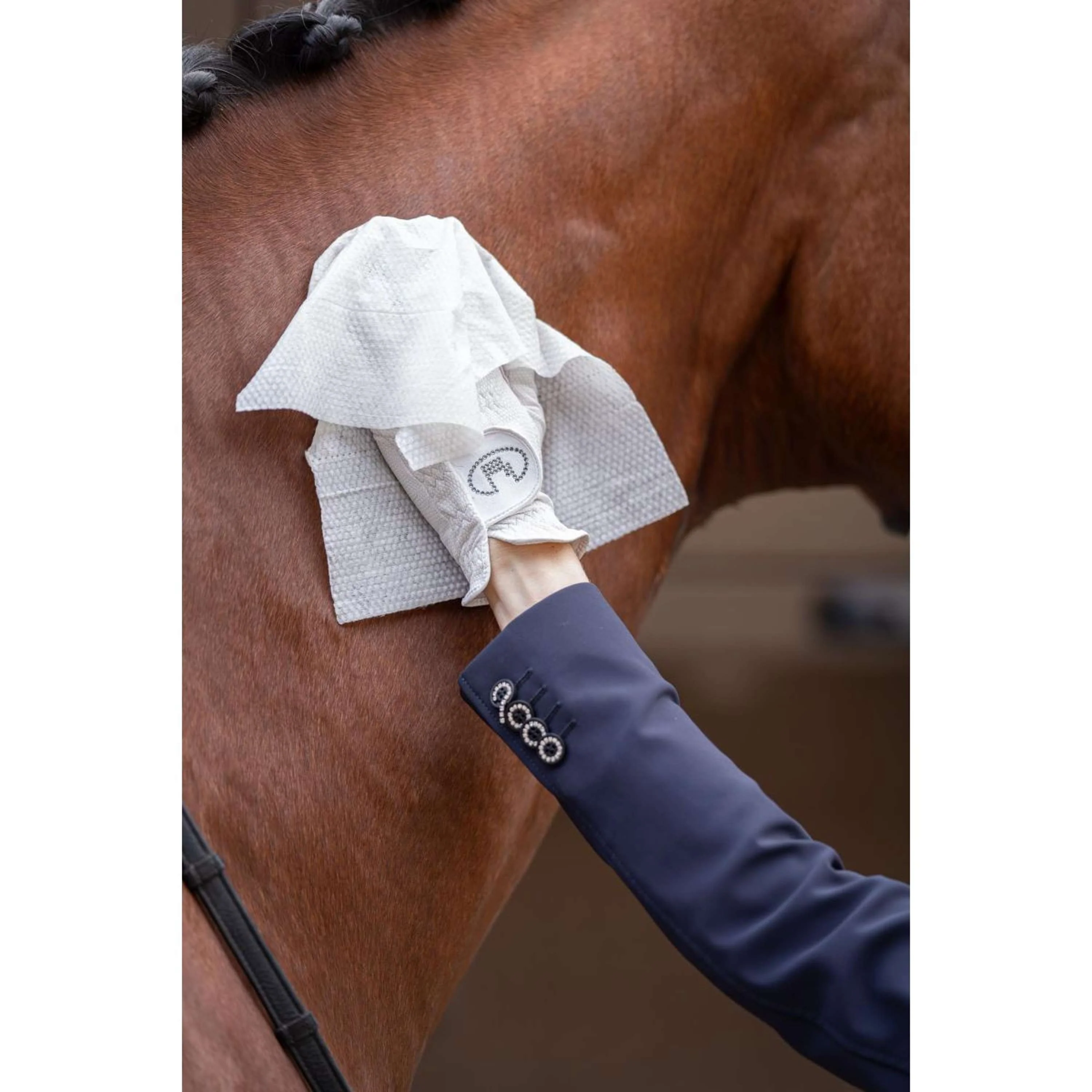 HB HorseWipes Natural Clean Blanc - Image 3