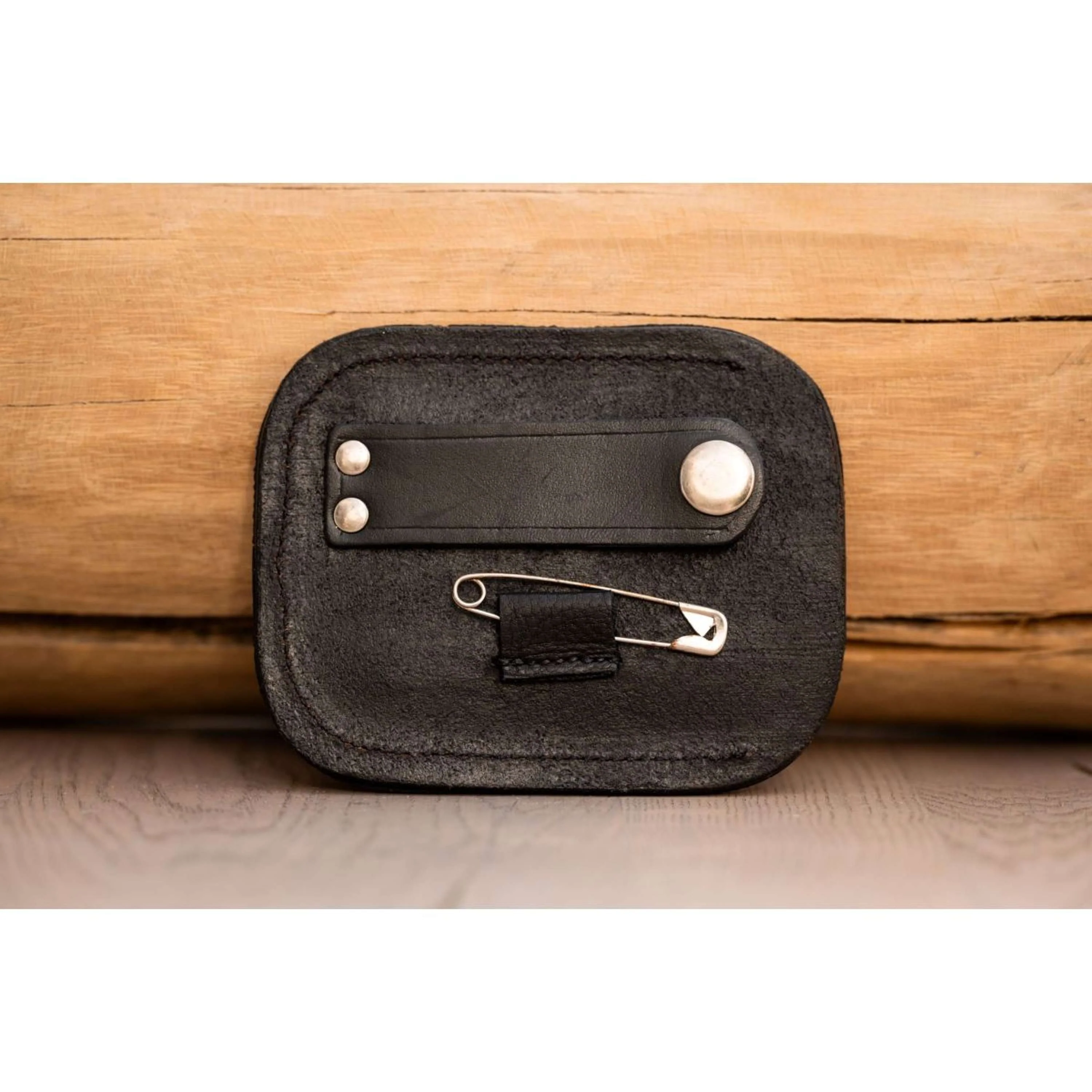 HB Porte-numéro Shine avec Paillette Noir/Noir Briller - Image 2