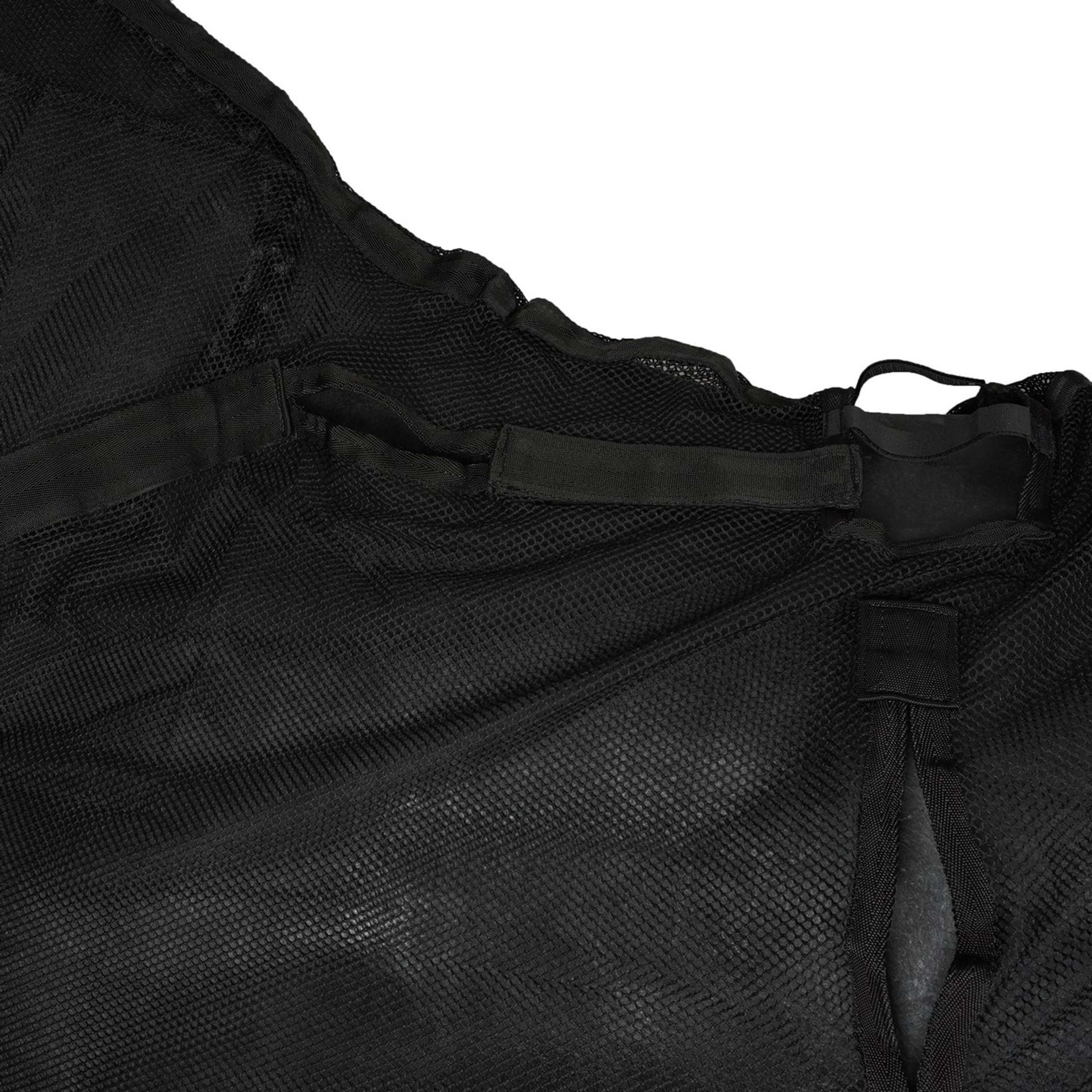 HB Couverture Anti-Mouches pour Hommes avec Couvre-cou Noir - Image 7