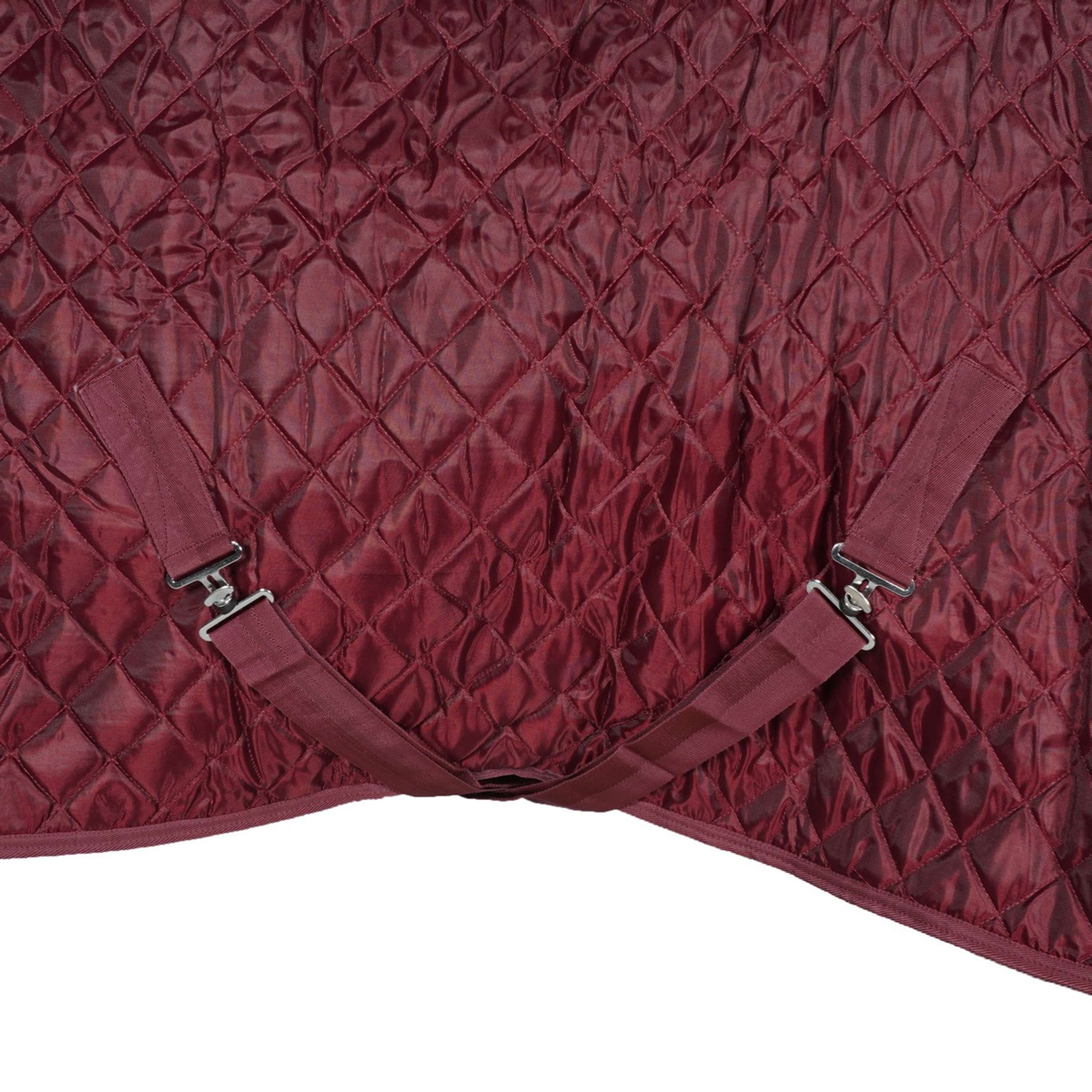 HB Couverture de Concours Showtime Burgundy Bordeaux - Image 7