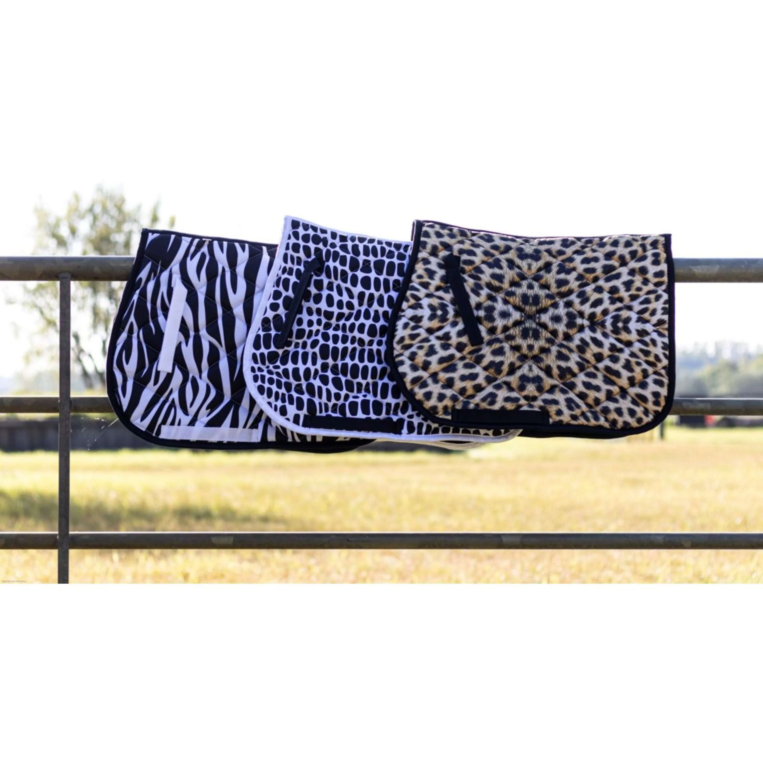 HB Tapis de Selle Animal Print Shetland Léopard - Image 2
