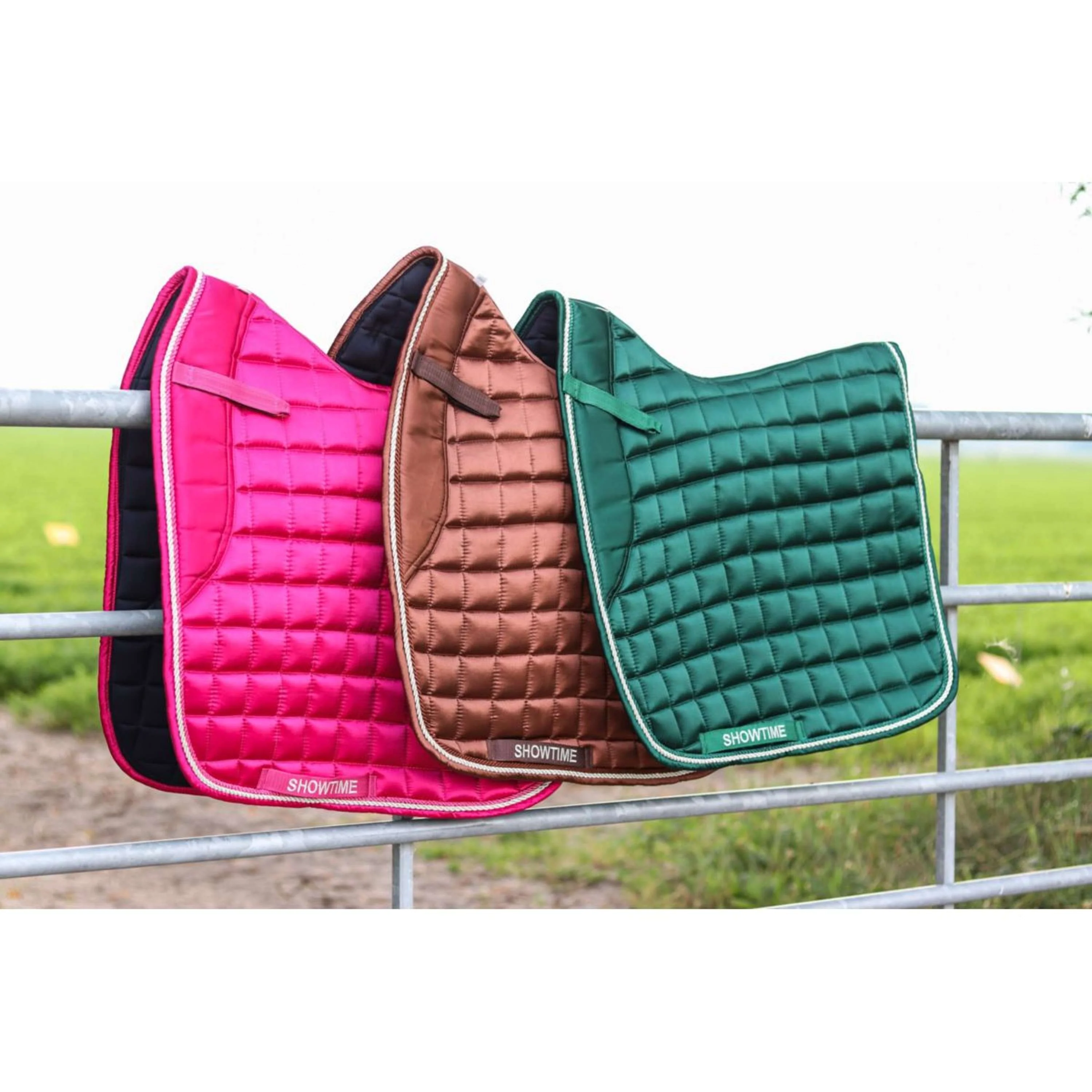HB Tapis de Selle Perfect Choice Dressage Forest-Green - Image 2
