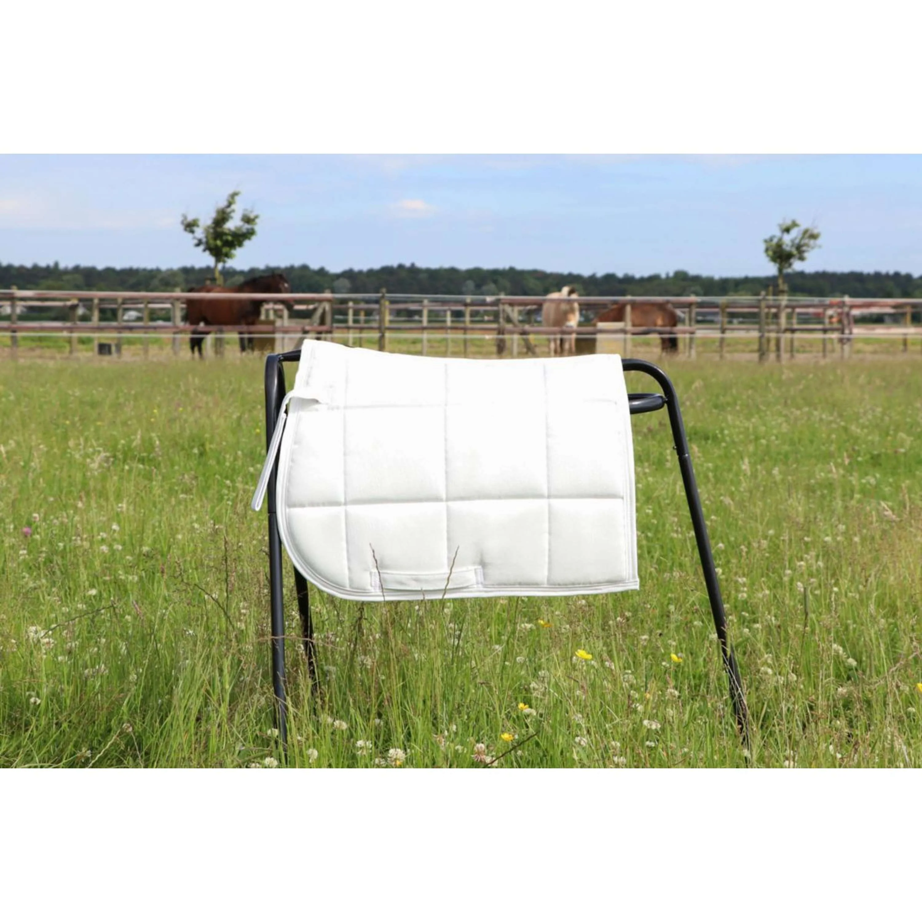 HB Tapis de Selle Shetland Blanc - Image 2