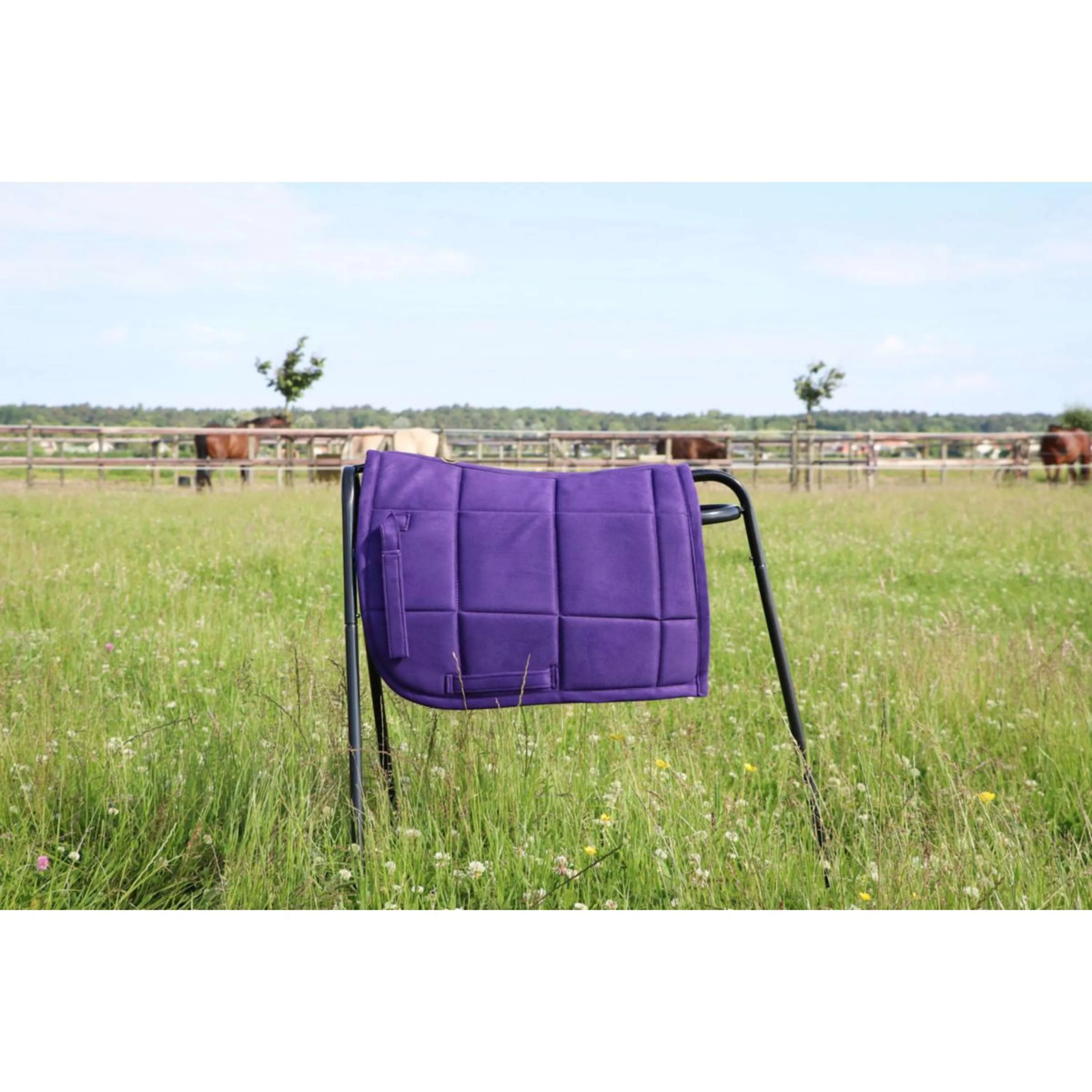 HB Tapis de Selle Shetland Violet - Image 2