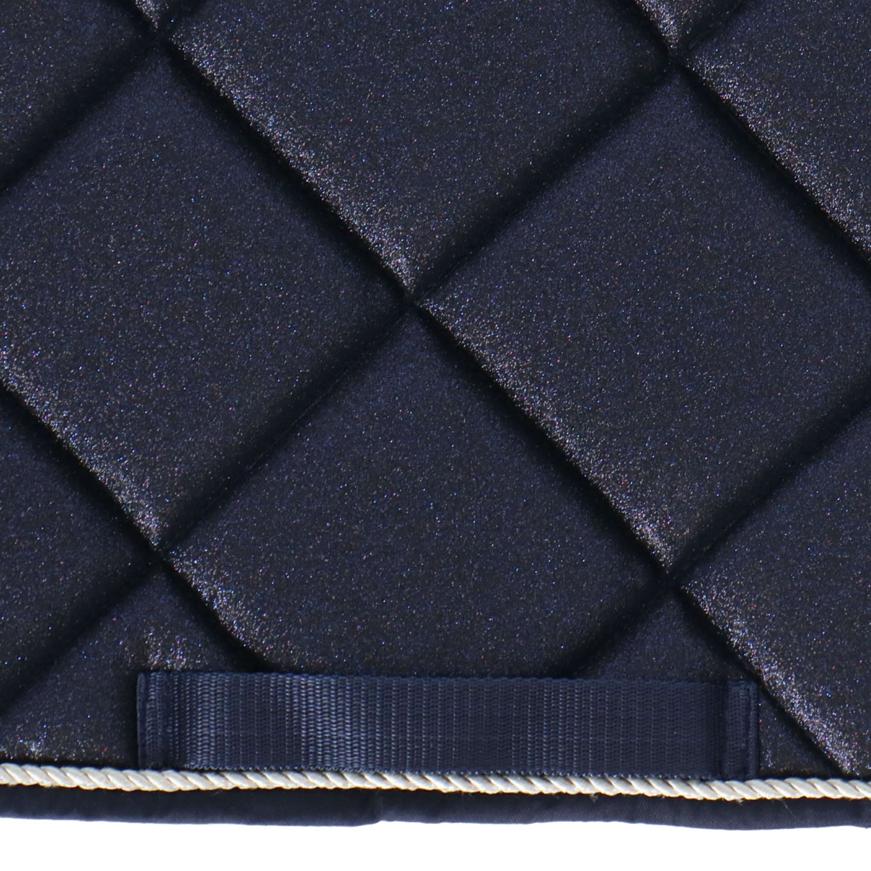 HB Tapis de Selle Sparkling Glitter Dressage Marin - Image 4