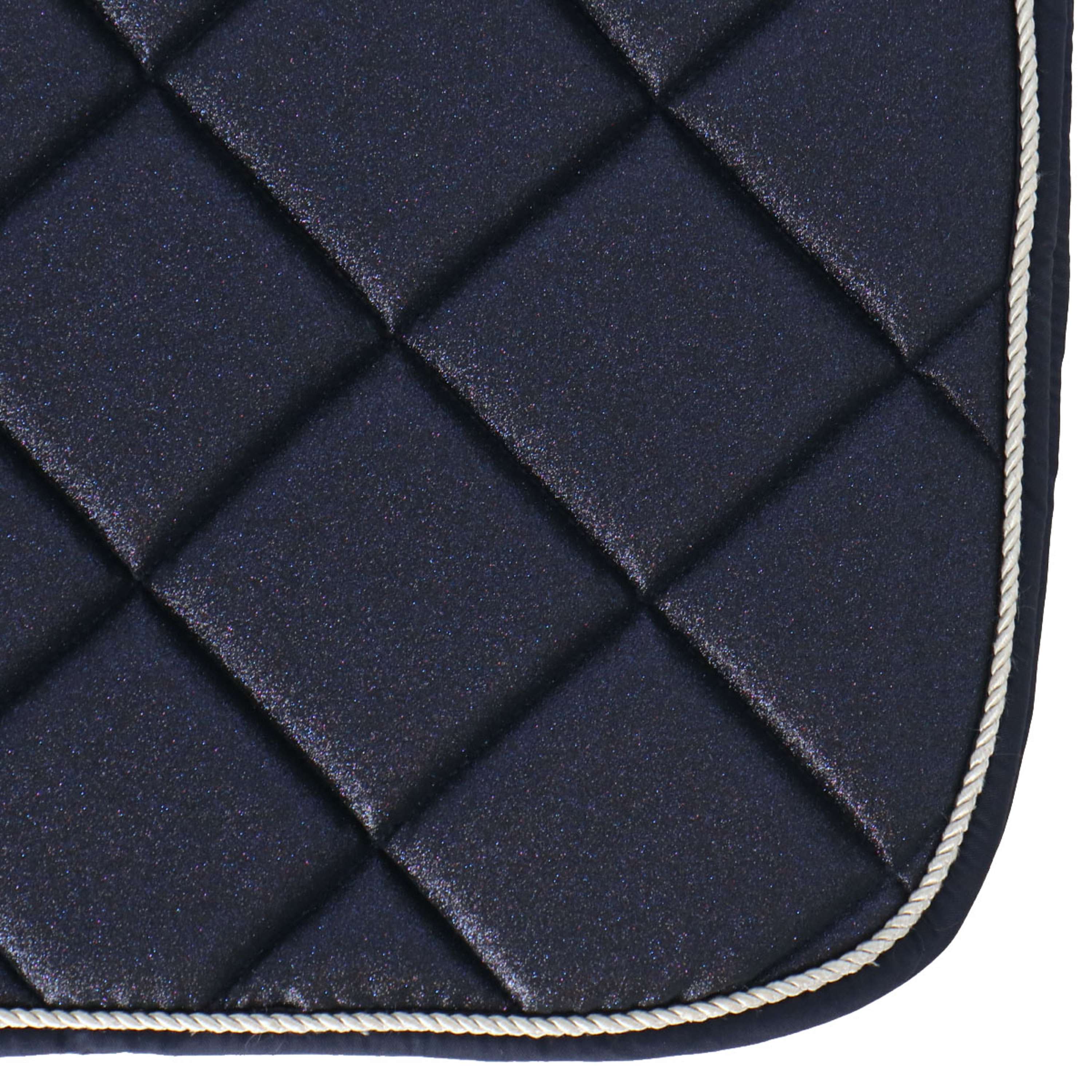 HB Tapis de Selle Sparkling Glitter Dressage Marin - Image 5
