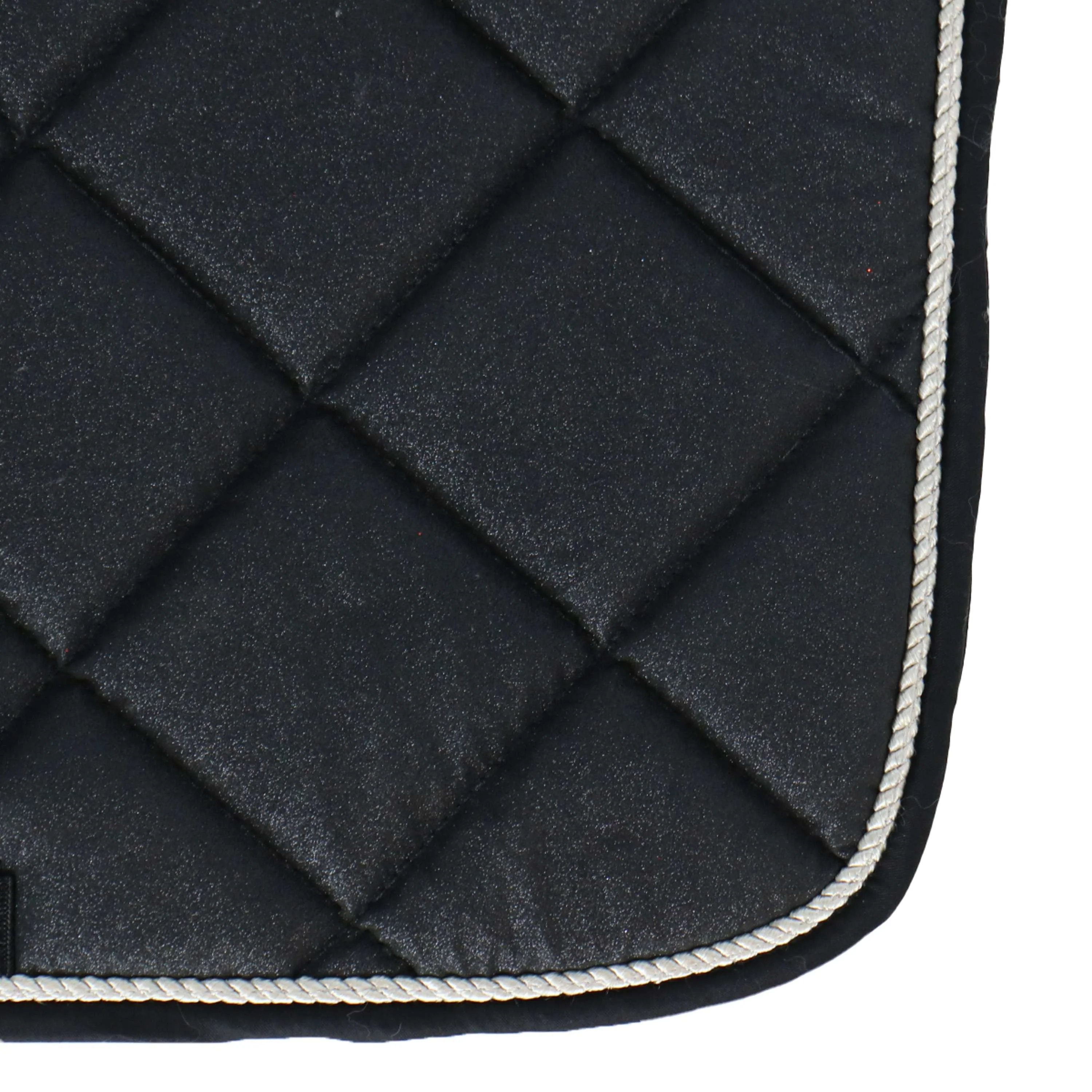 HB Tapis de Selle Sparkling Glitter Dressage Noir - Image 5