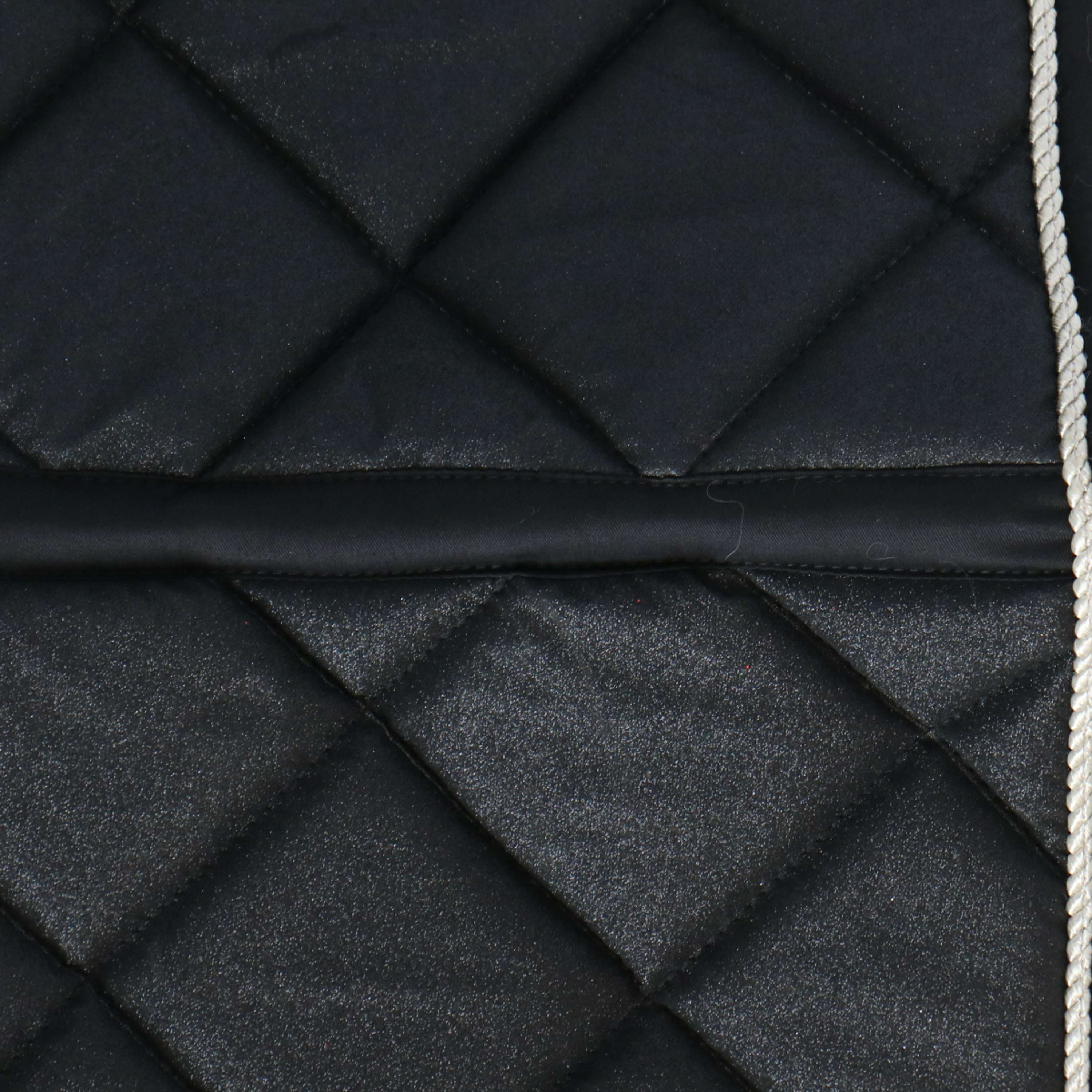 HB Tapis de Selle Sparkling Glitter Dressage Noir - Image 6