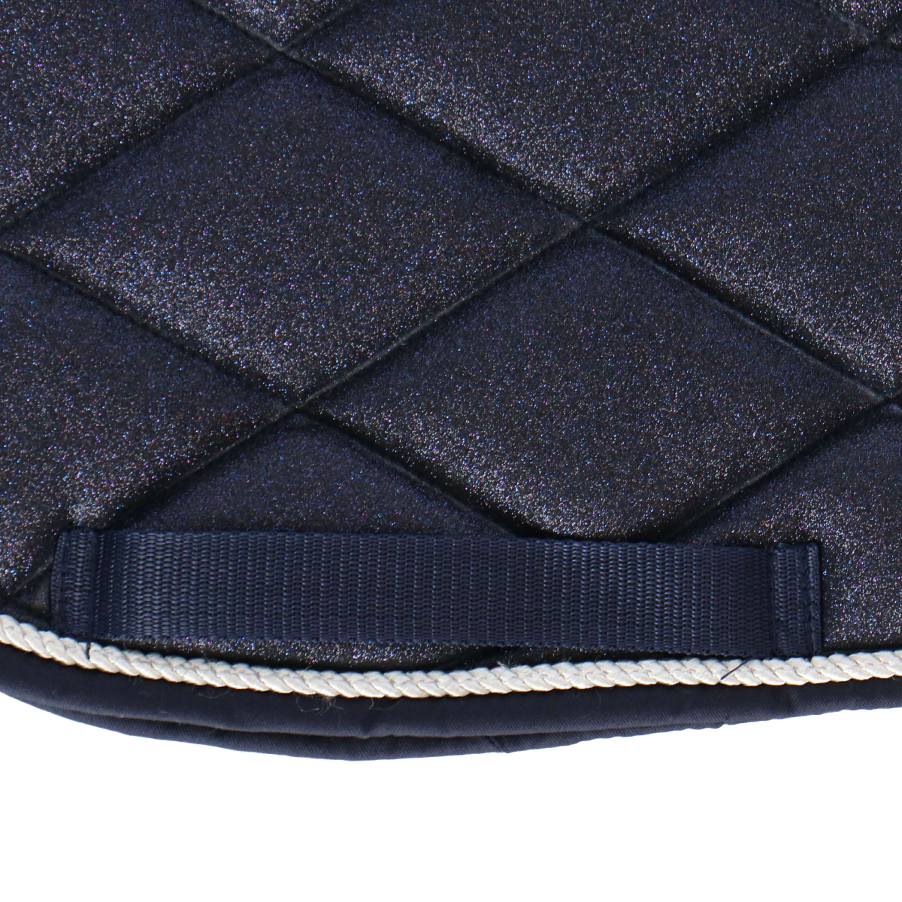 HB Tapis de Selle Sparkling Glitter Shetland Marin - Image 4