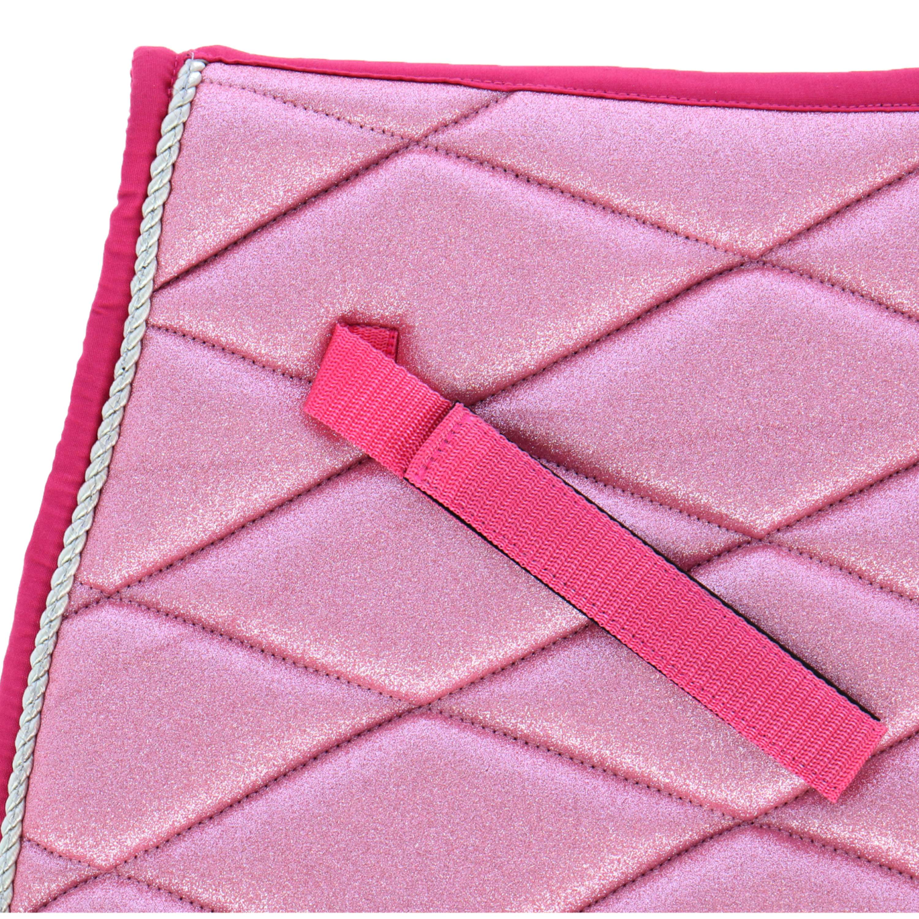 HB Tapis de Selle Sparkling Glitter Shetland Rose - Image 3