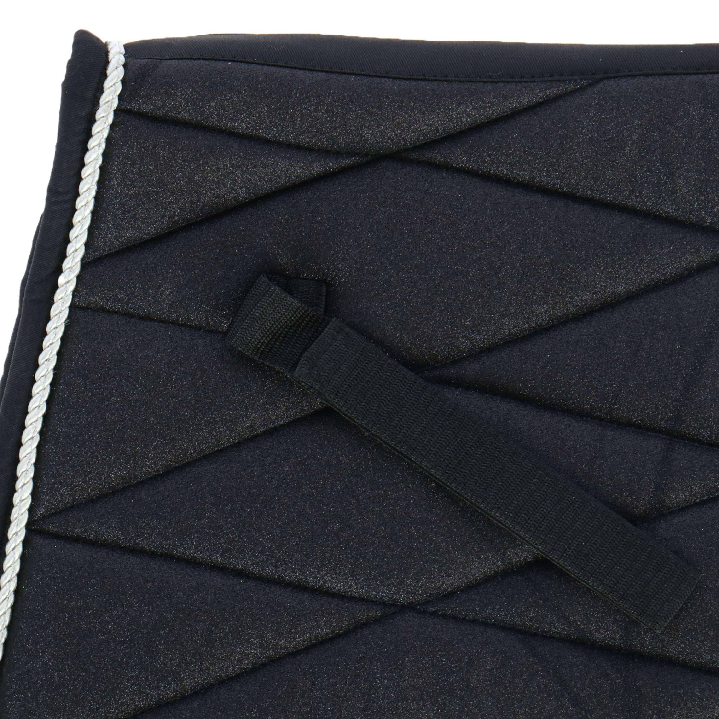HB Tapis de Selle Sparkling Glitter Shetland Noir - Image 4