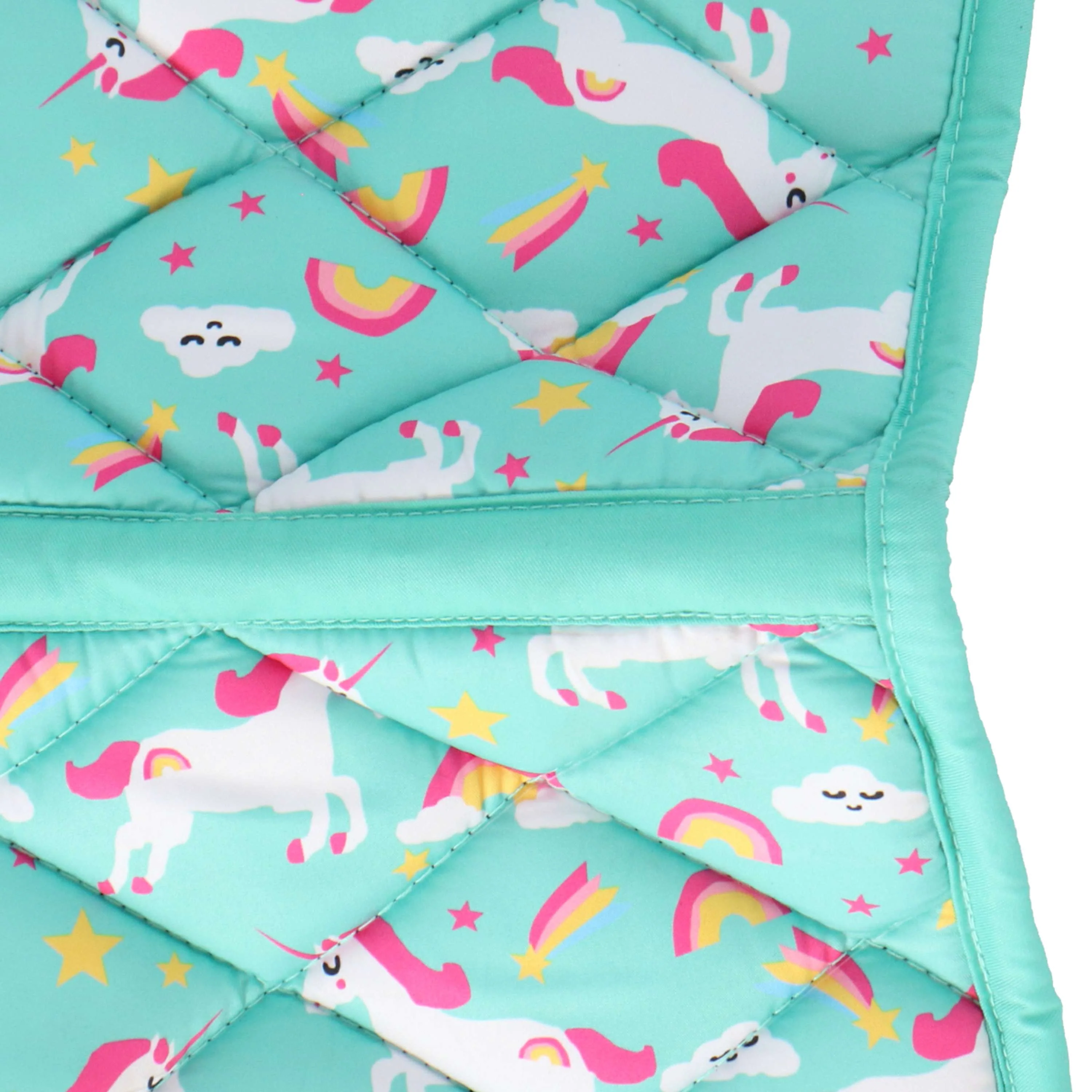 HB Tapis de Selle Unicorn Shetland Vert menthe - Image 6