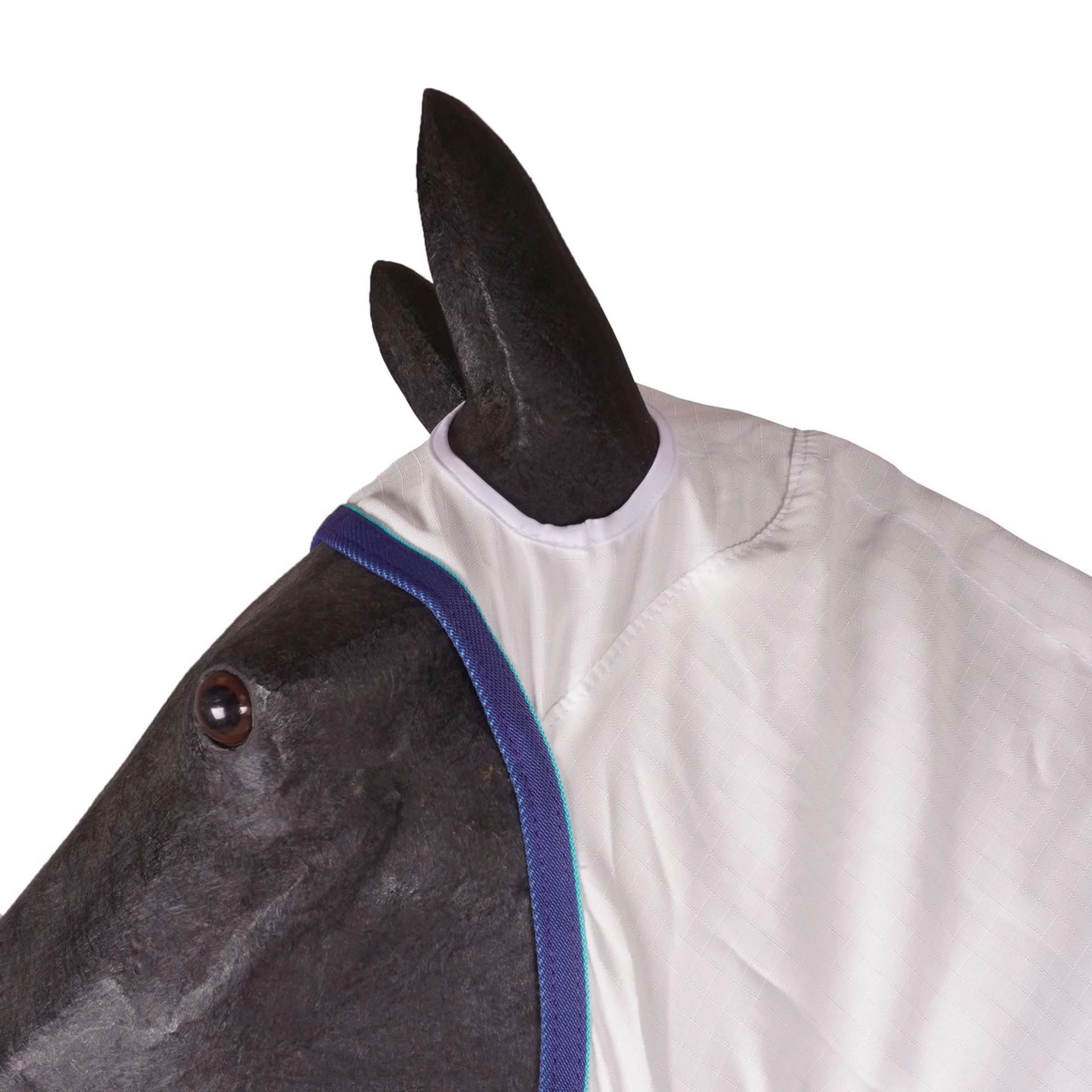 Highlander Plus by Shires Couverture Eczema Sweet-Itch Combo Blanc - Image 6