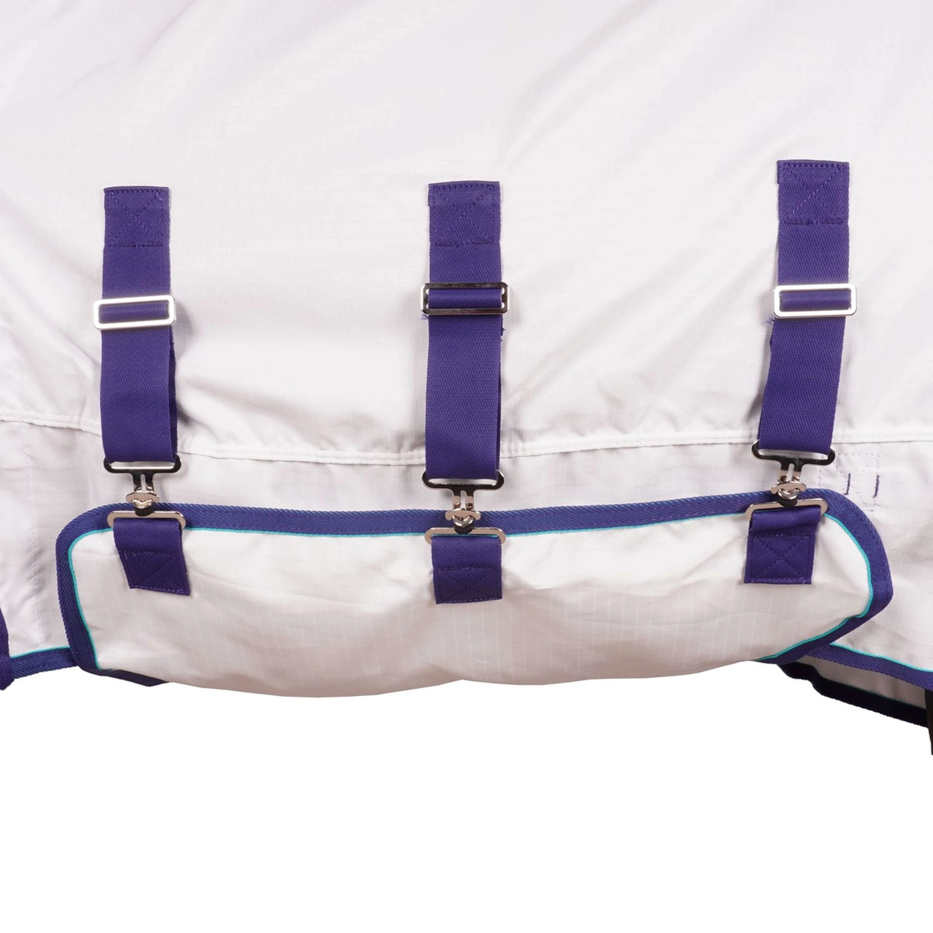 Highlander Plus by Shires Couverture Eczema Sweet-Itch Combo Blanc - Image 7