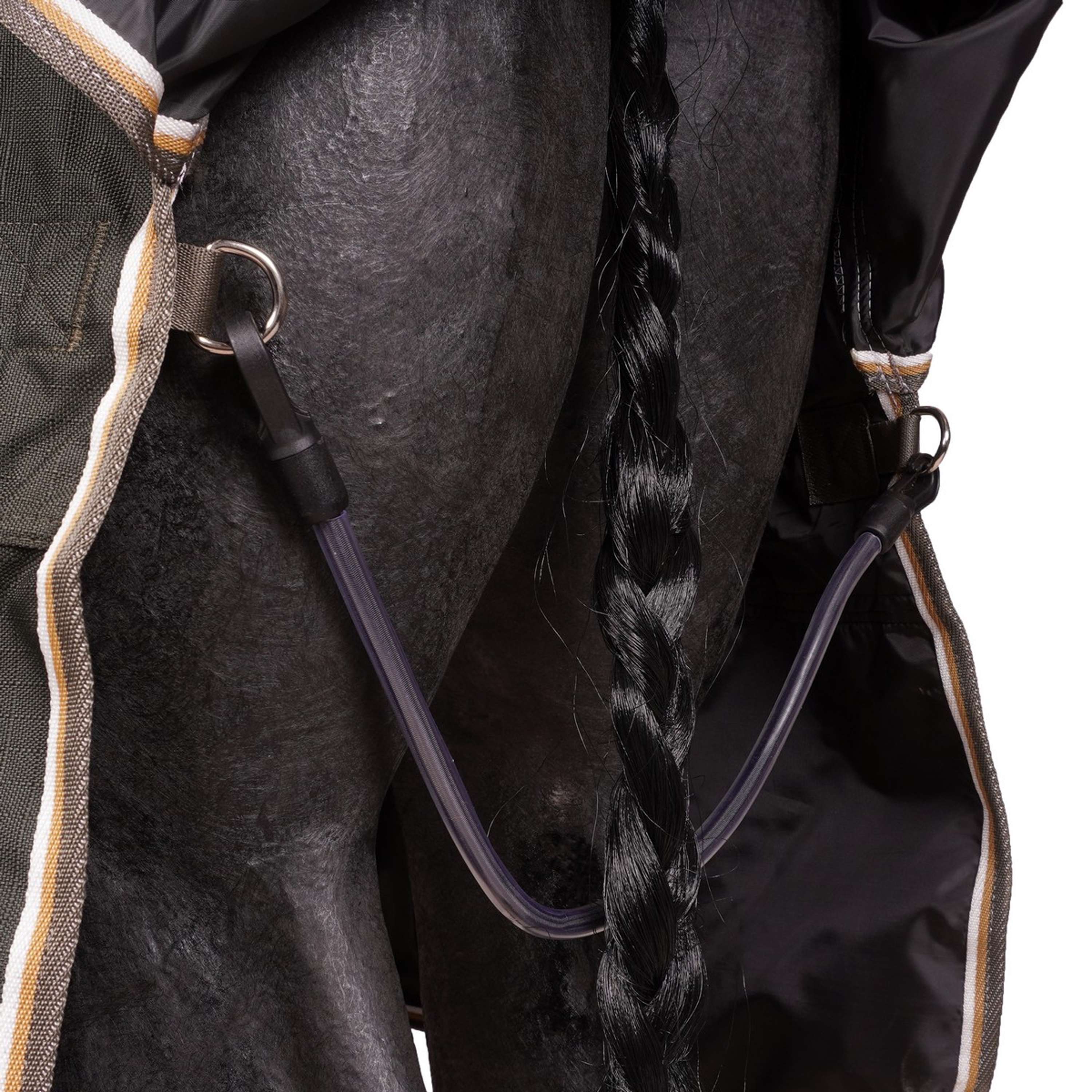 Highlander Plus by Shires Couverture Imperméable Turnout 50g Vert - Image 10