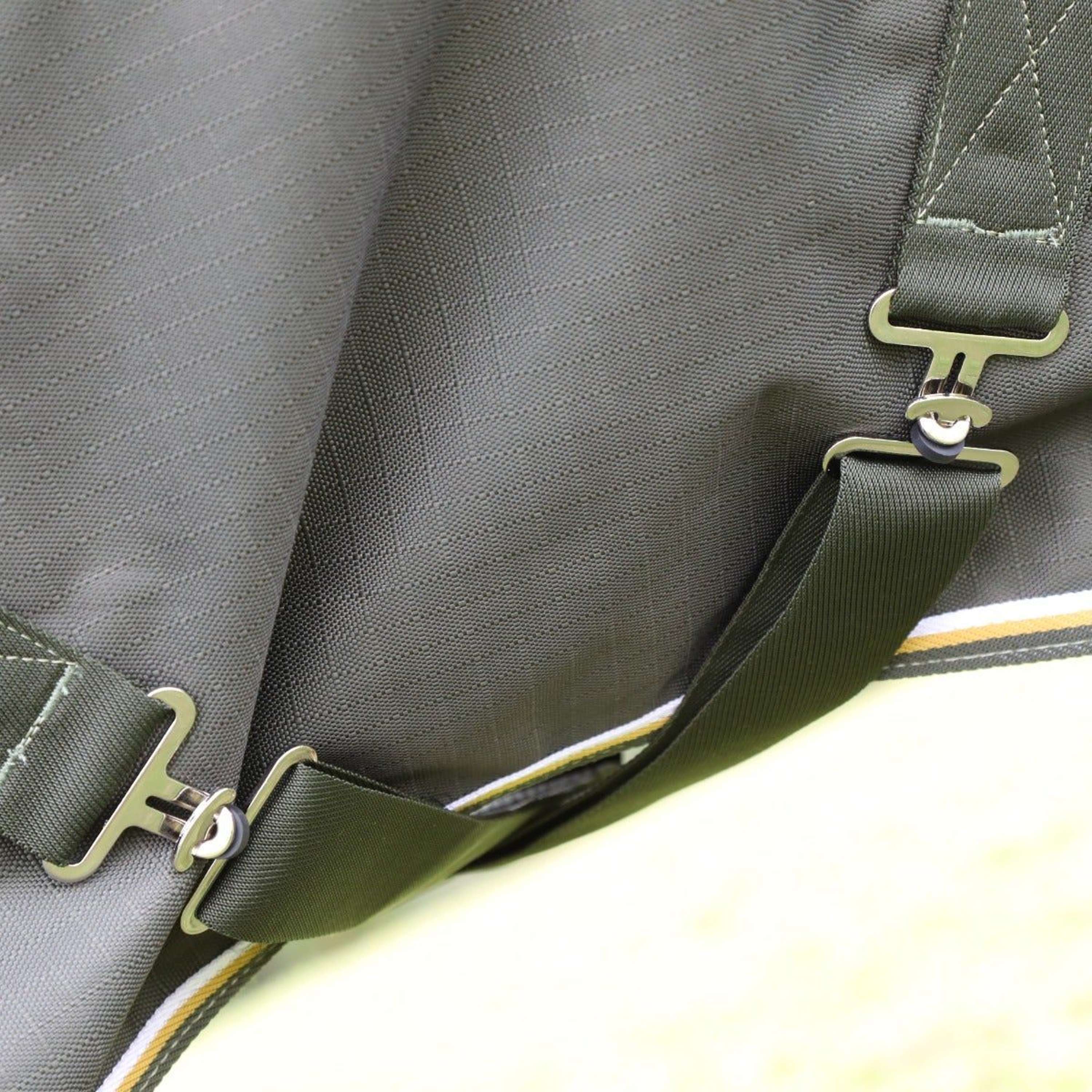 Highlander Plus by Shires Couverture Imperméable Turnout 50g Vert - Image 2