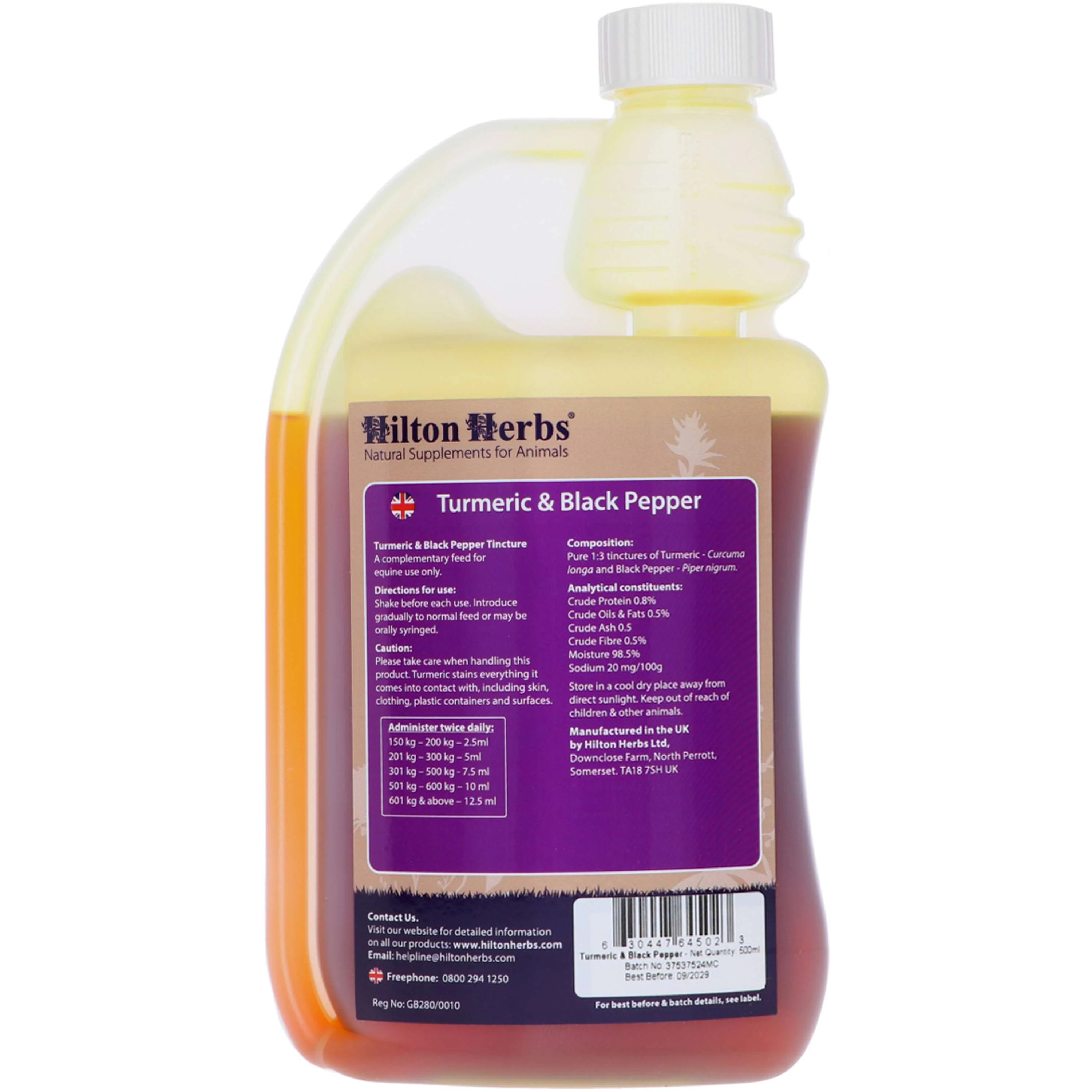 Hilton Herbs Turmeric & Black Pepper - Image 2
