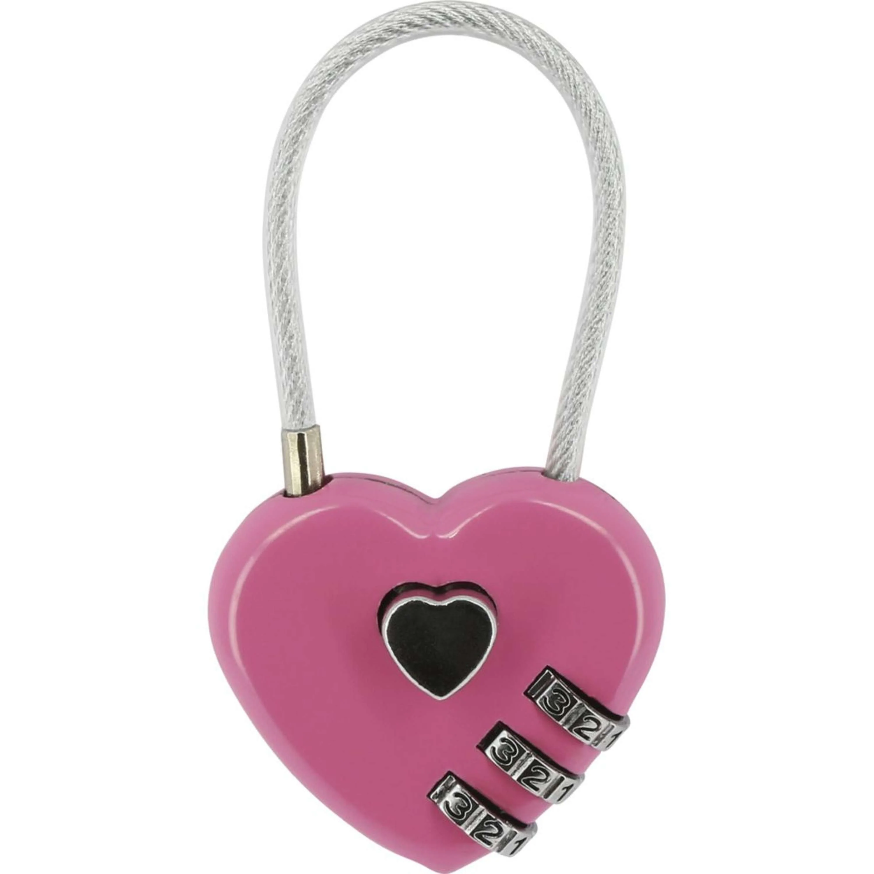 Hippotonic Boîte de Pansage Padlock Cœur Fuchsia - Image 2