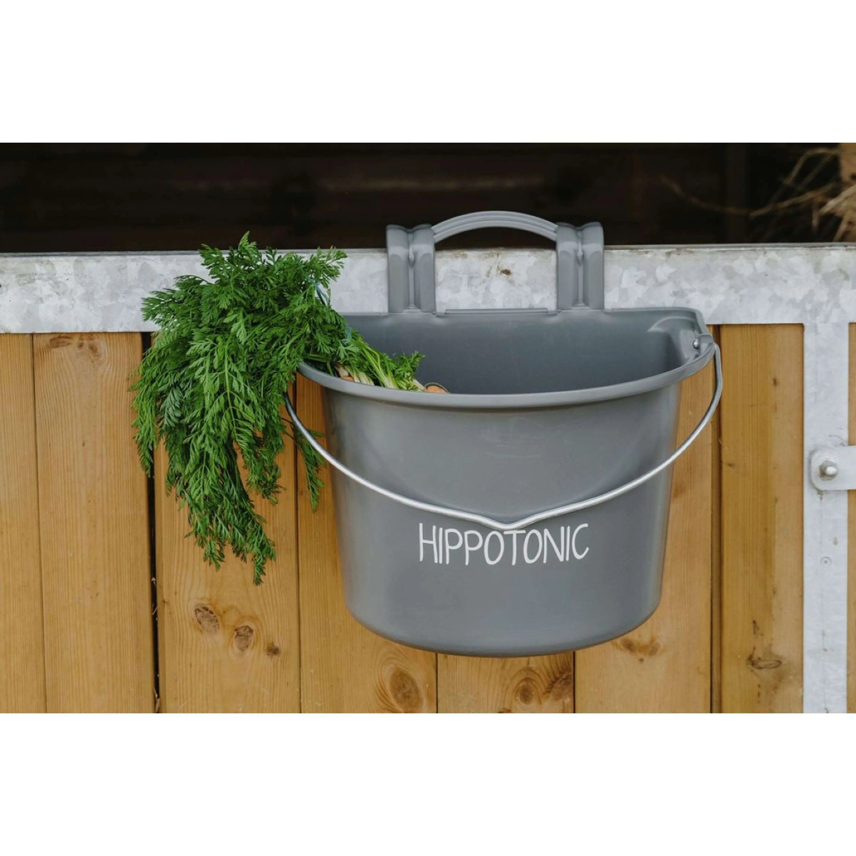 Hippotonic Mangeoire avec Poignée Gris Foncé - Image 10