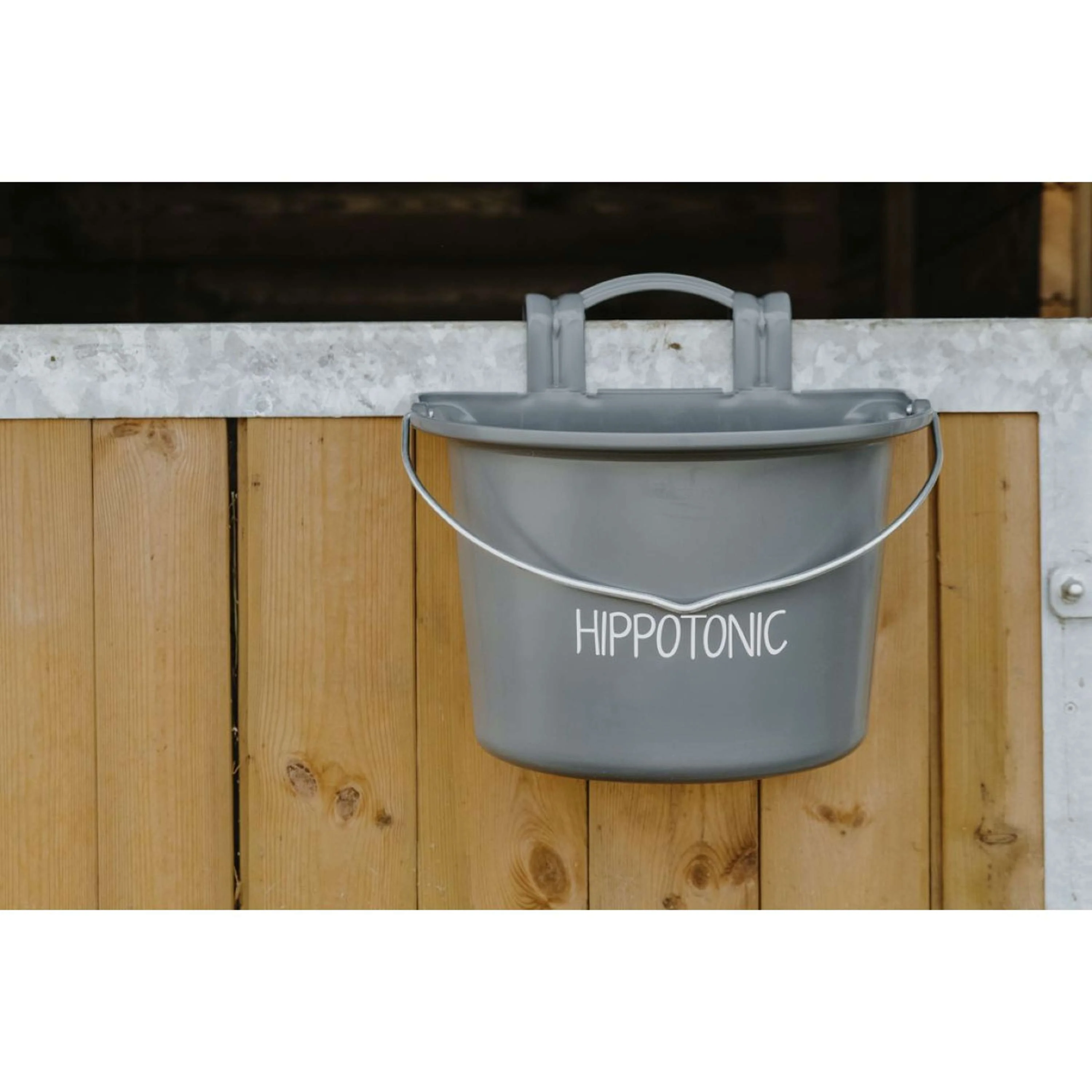 Hippotonic Mangeoire avec Poignée Gris Foncé - Image 8