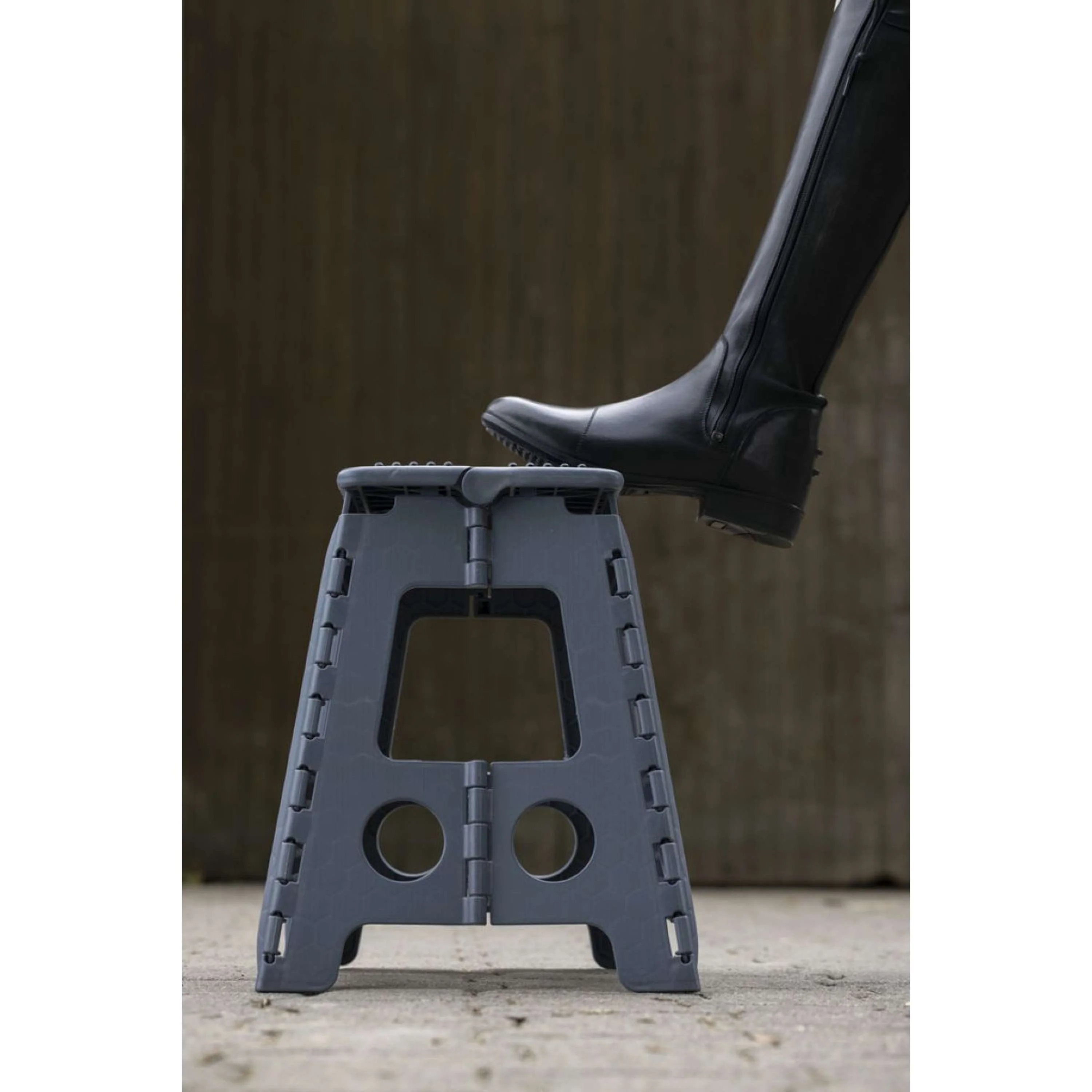 Hippotonic Tabouret/Marche-Pied Grip Pliant Gris - Image 3