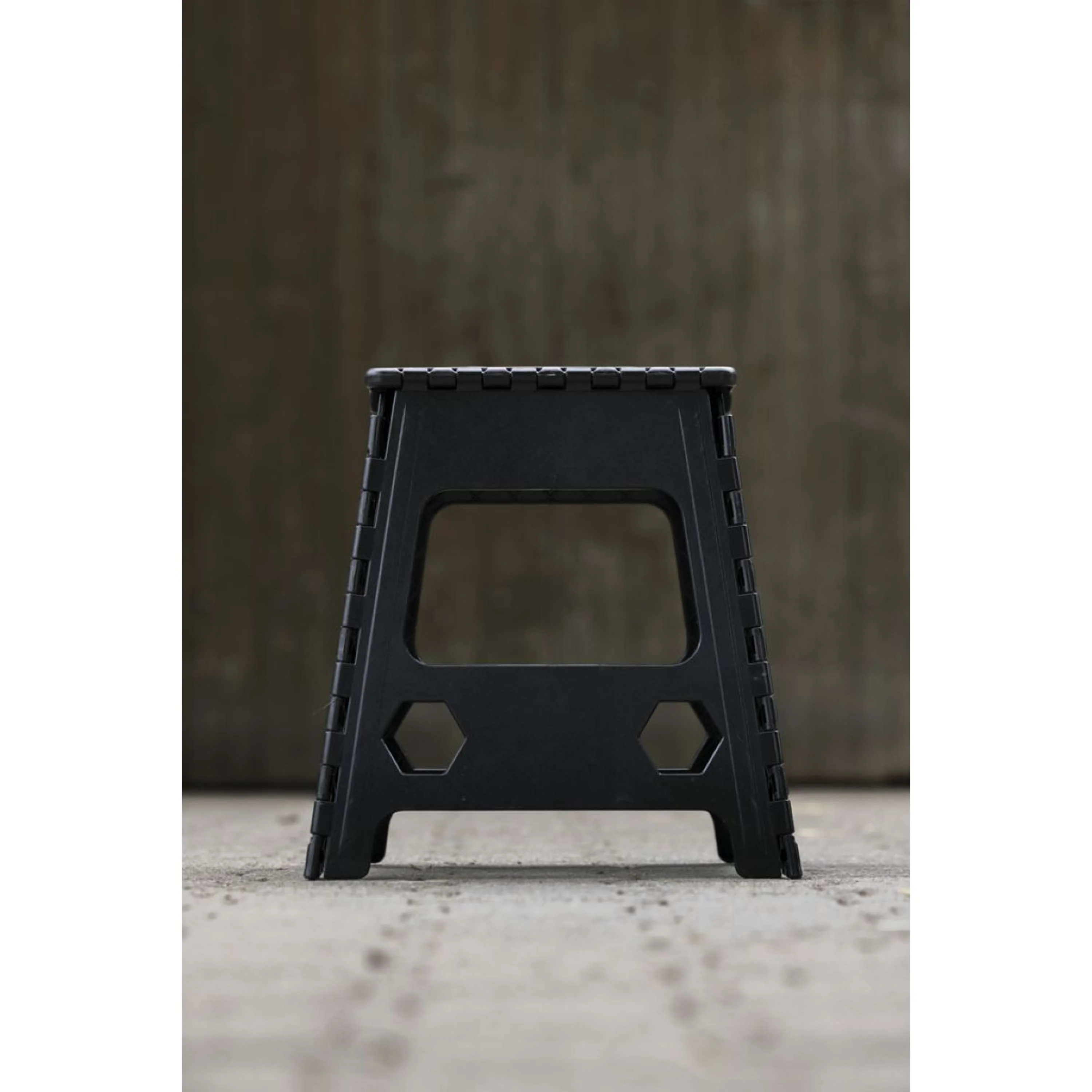 Hippotonic Tabouret/Marche-Pied Pliant Noir/Gris - Image 2