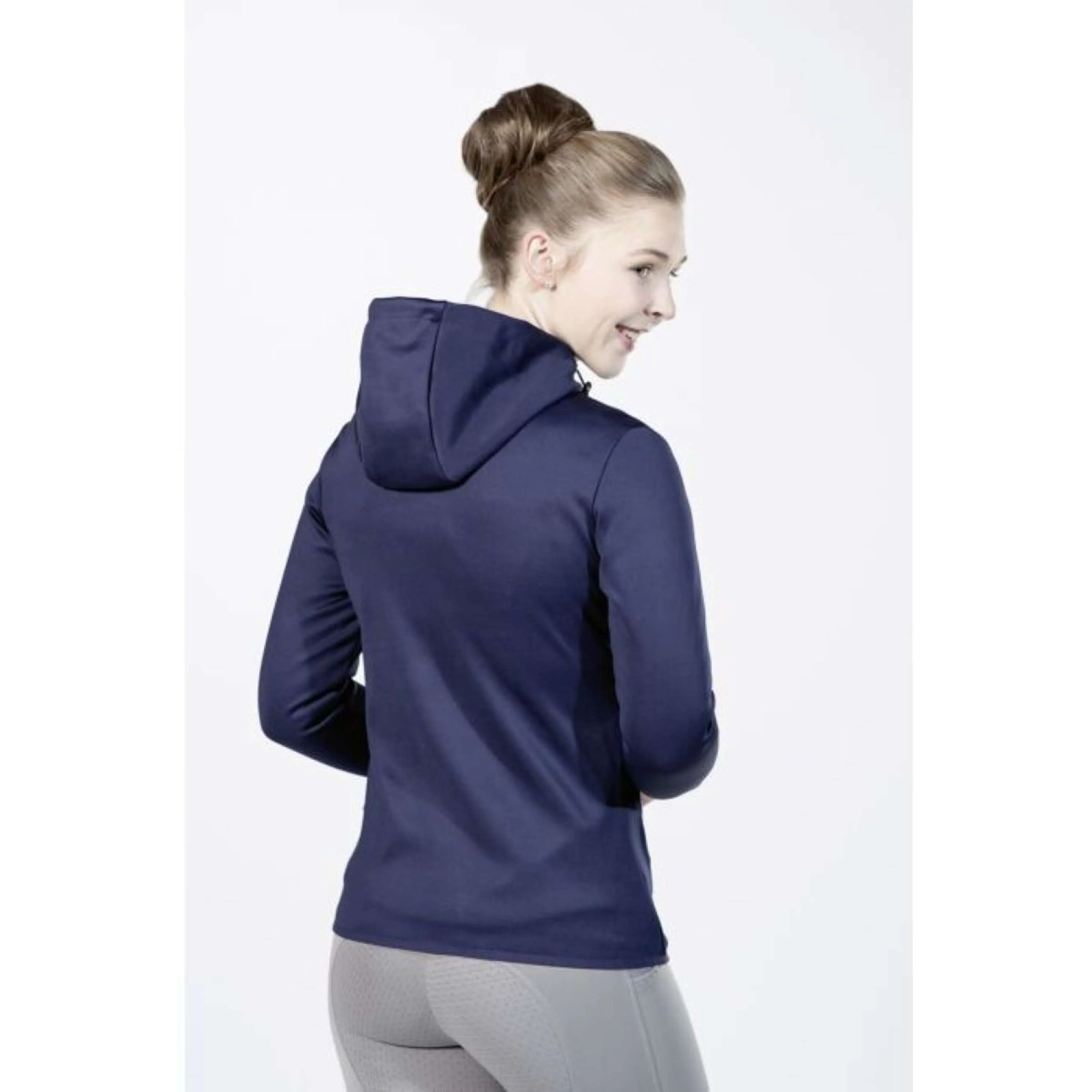 HKM Blouson de Sport Style Bleu Foncé - Image 2