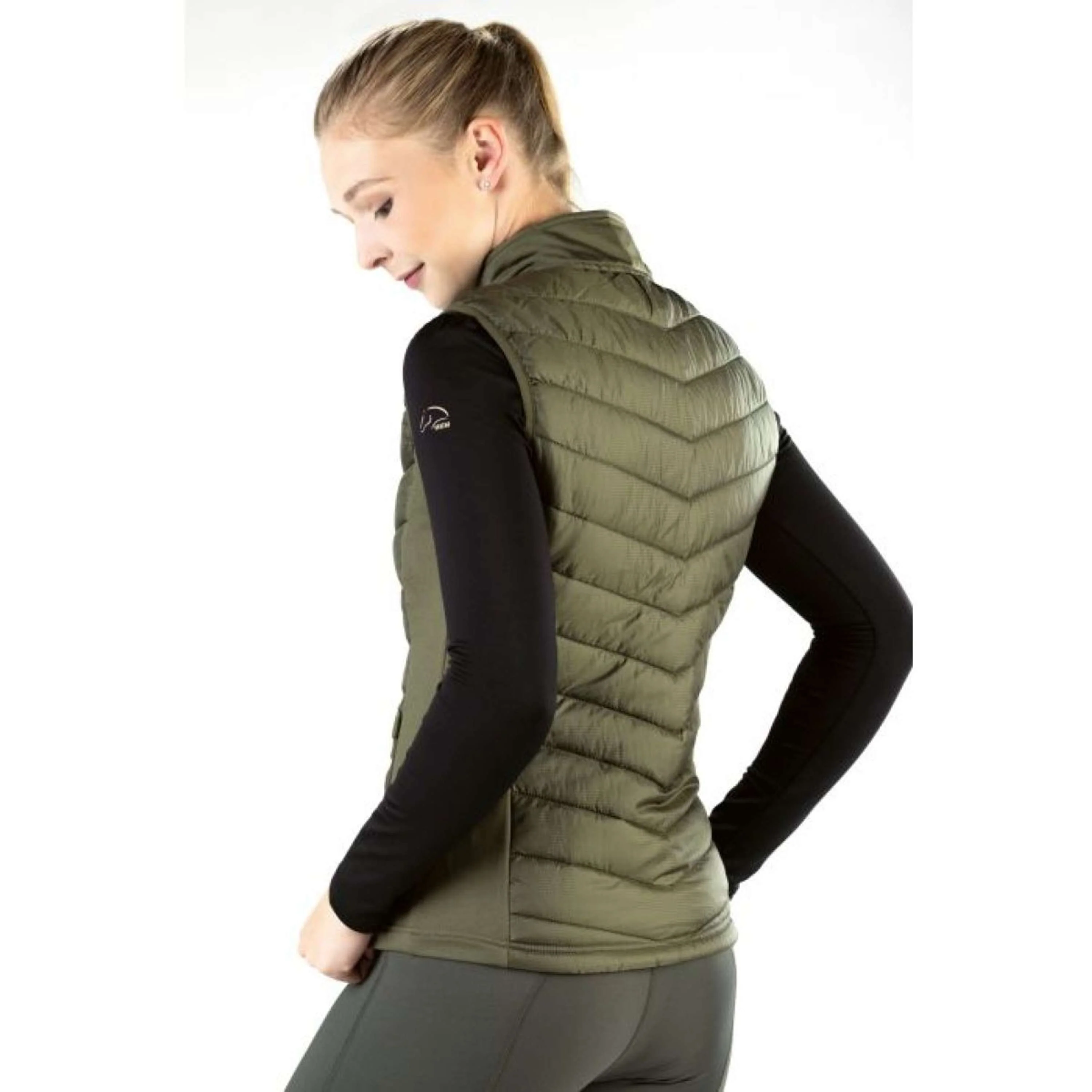HKM Bodychauffant Jersey Basel Olive - Image 3