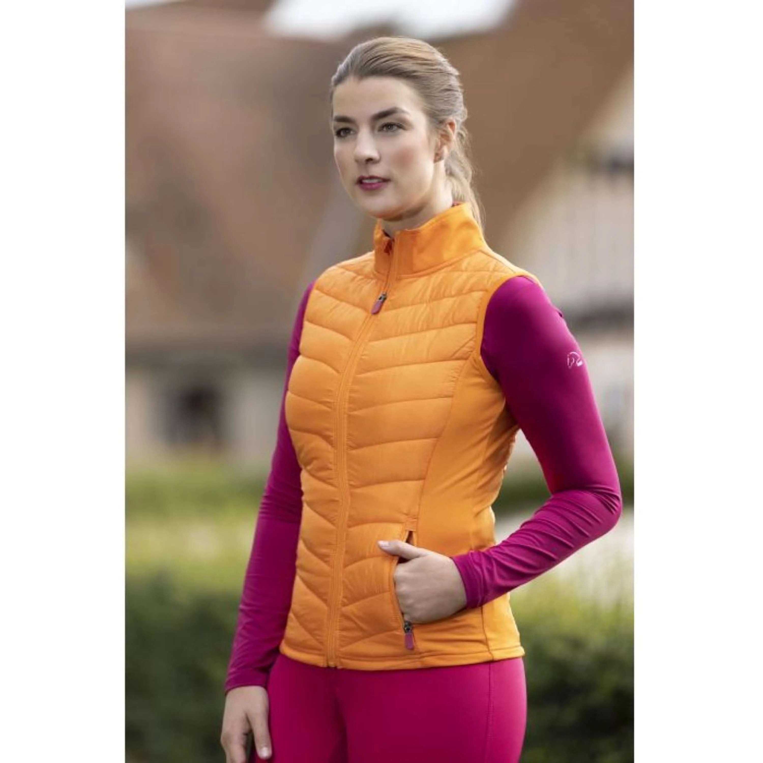 HKM Bodychauffant Jersey Basel Orange - Image 2