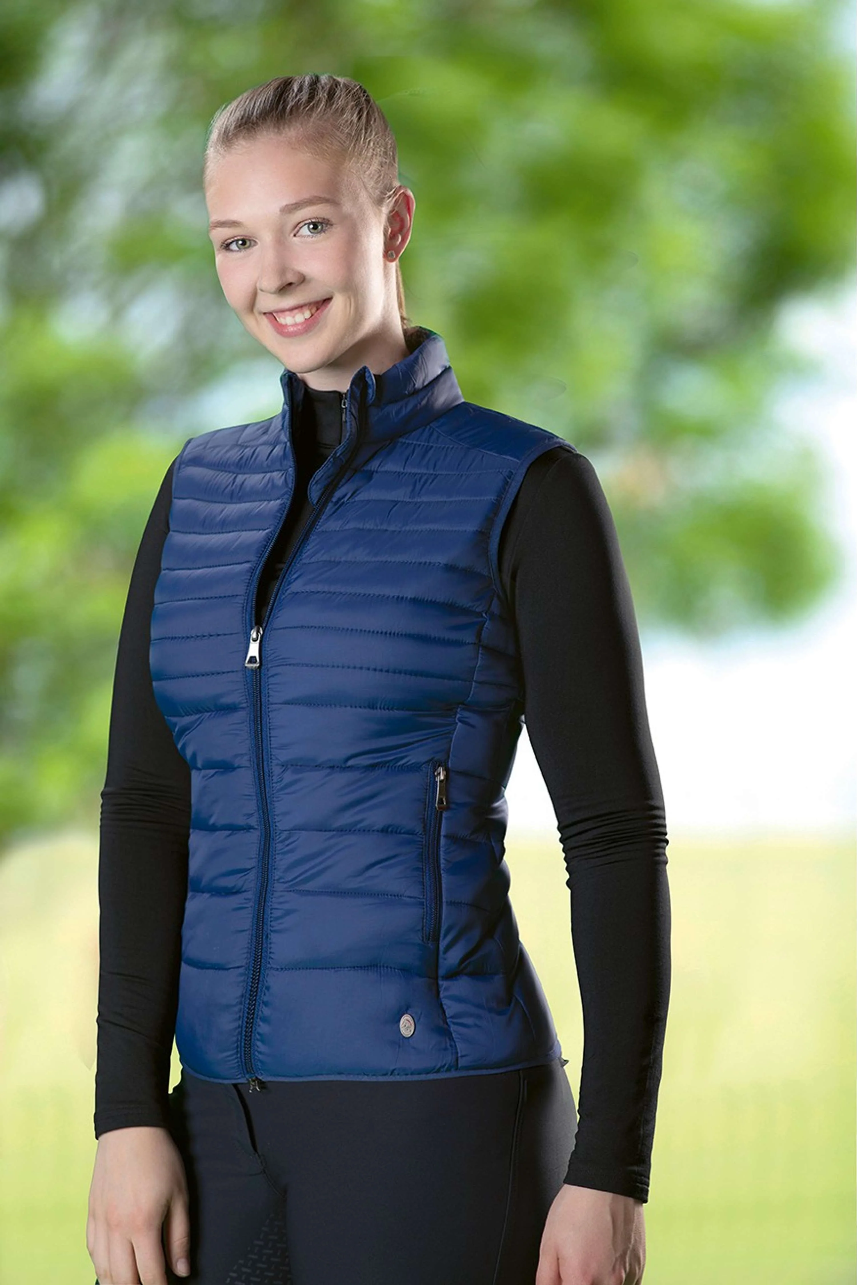 HKM Bodychauffant Lena Matelassé Bleu Foncé - Image 4
