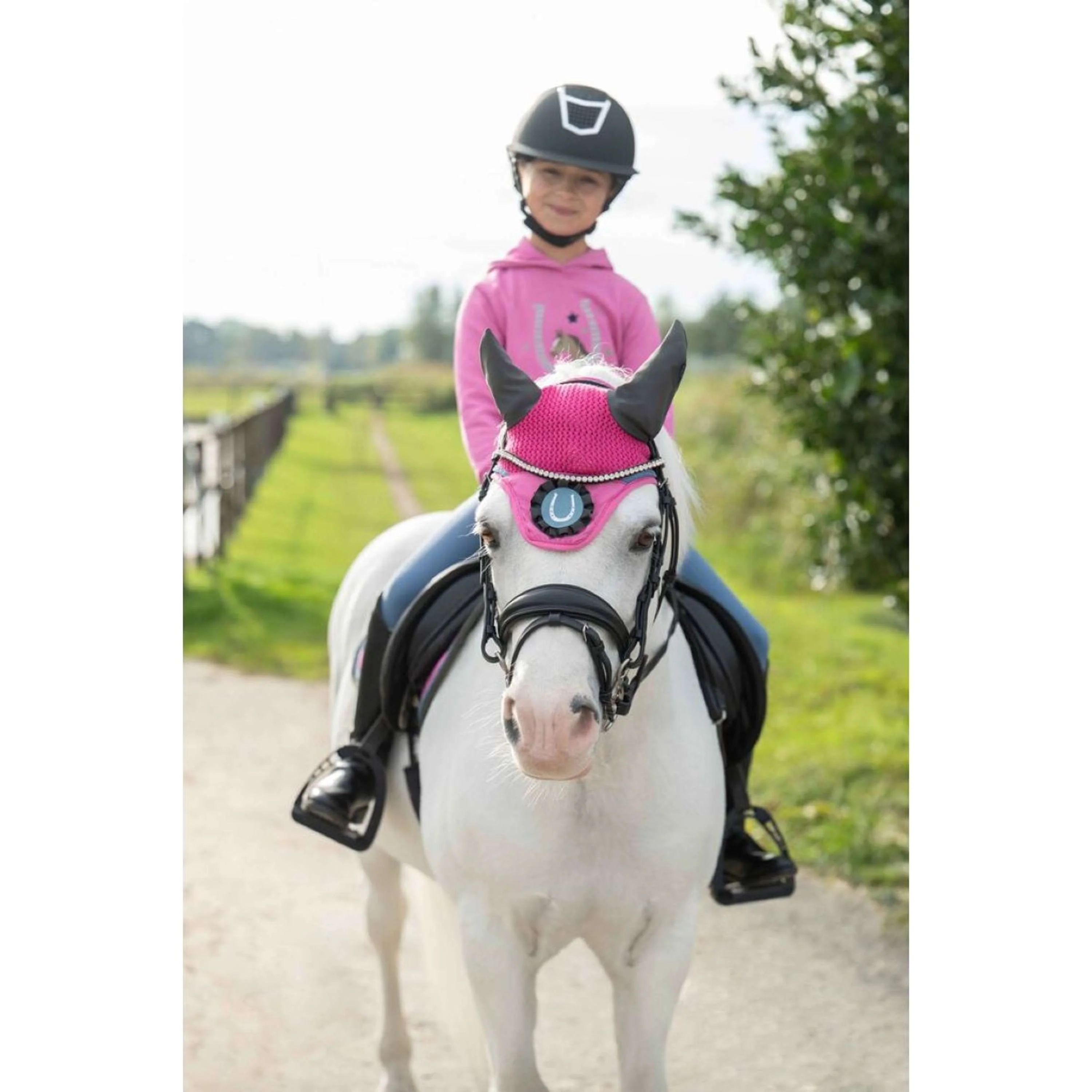 HKM Bonnet Anti-Mouches Nele Rose - Image 2