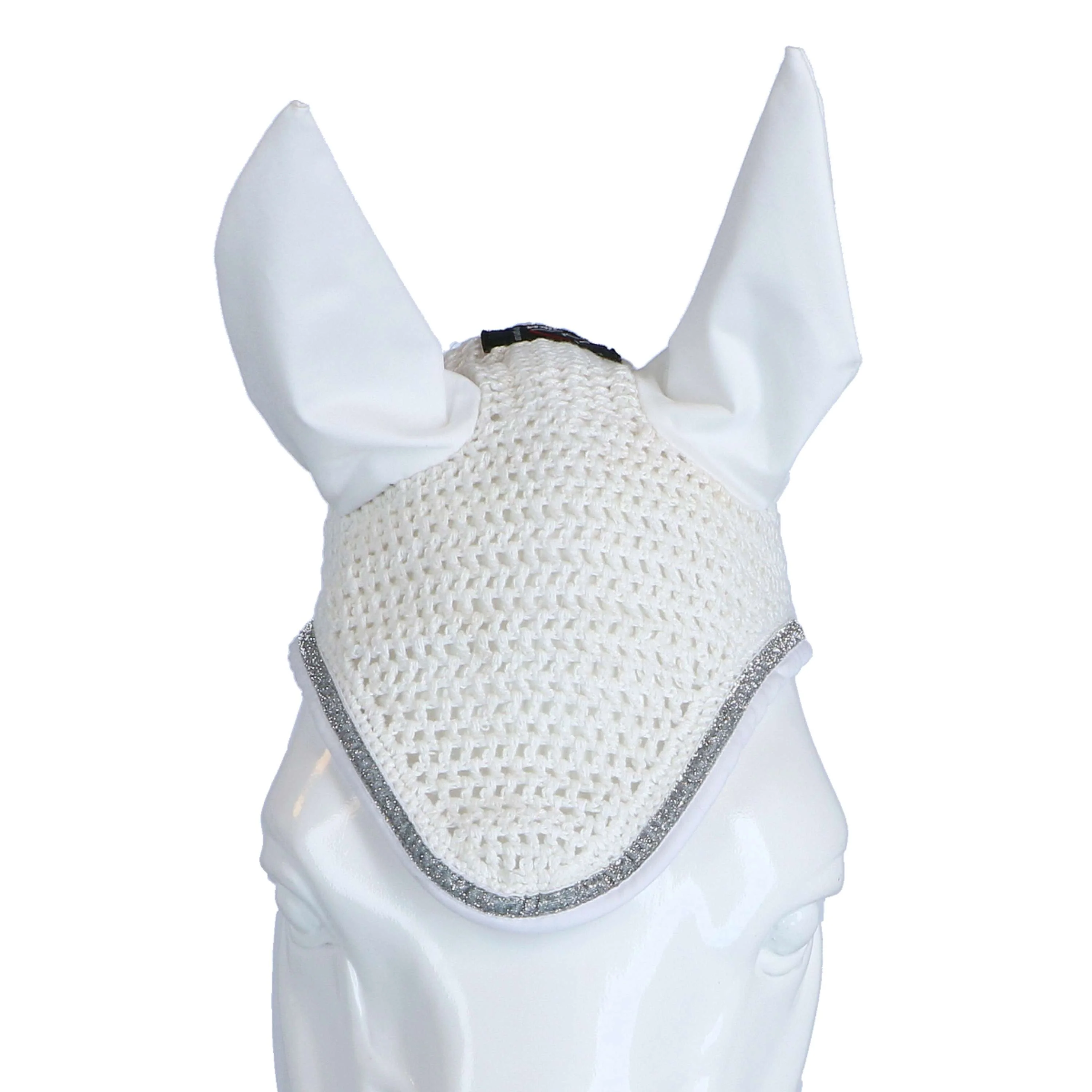 HKM Bonnet Anti-Mouches Romy Blanc - Image 2