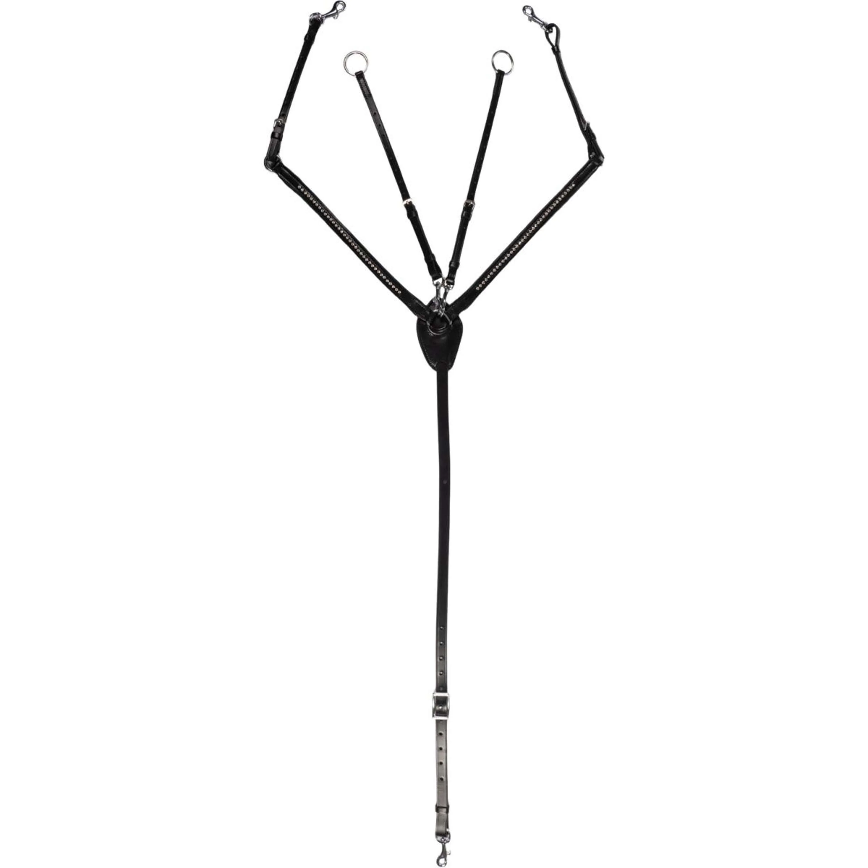 HKM BorsttuigCollier de Chasse Dana Noir - Image 2