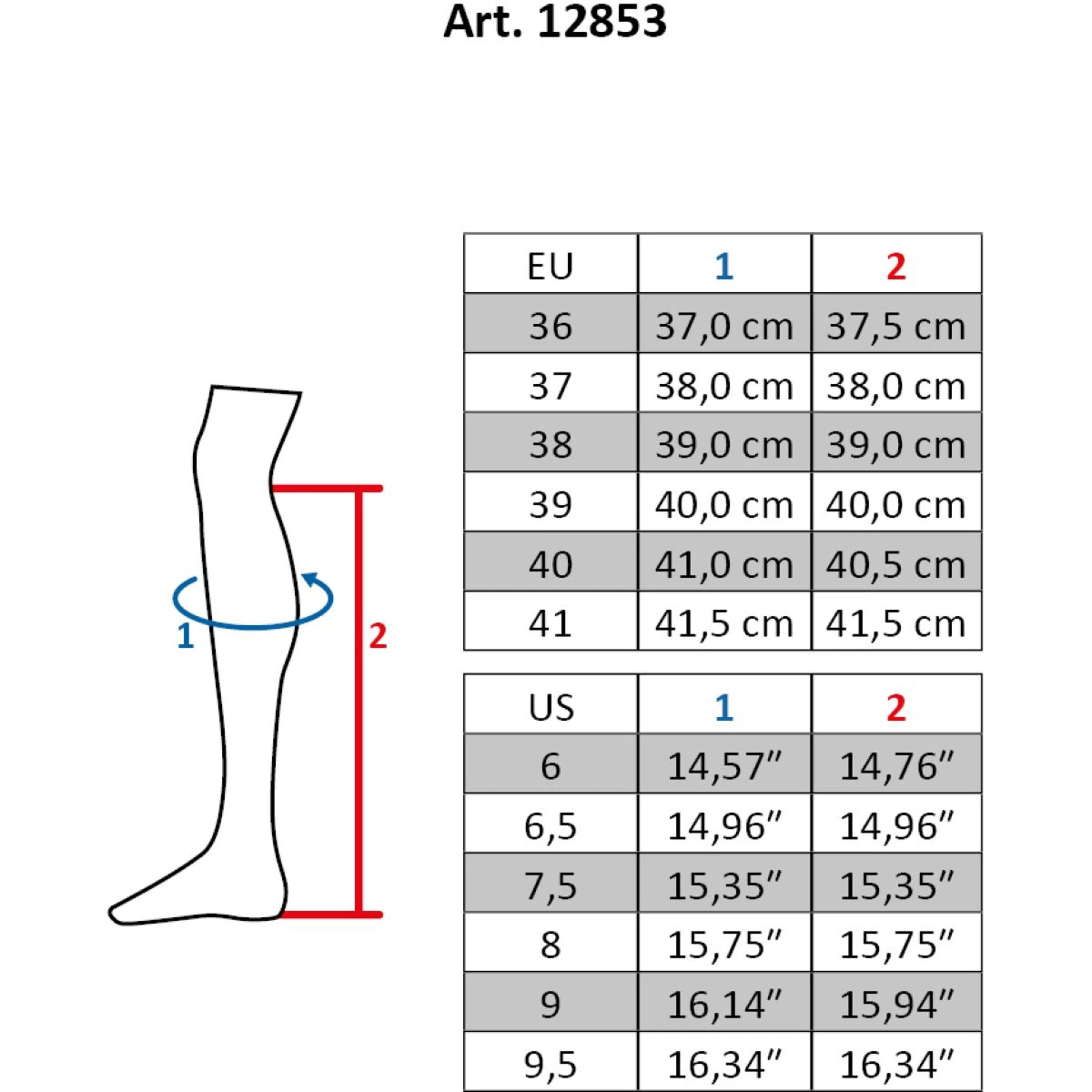 HKM Bottes d'Hiver Meghan Bleu foncé/Marron - Image 11