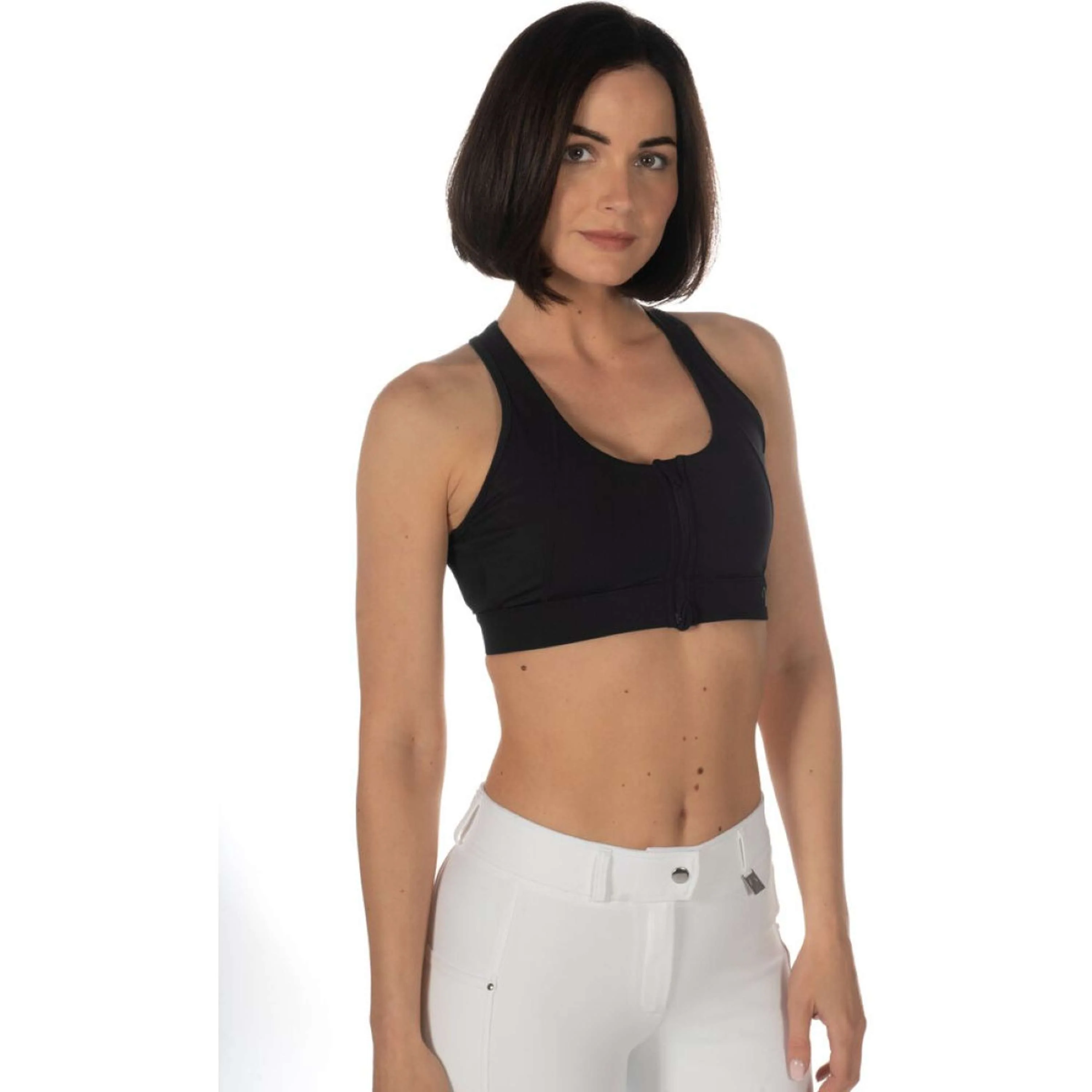 HKM Brassière de Sport Amalfi Noir - Image 2