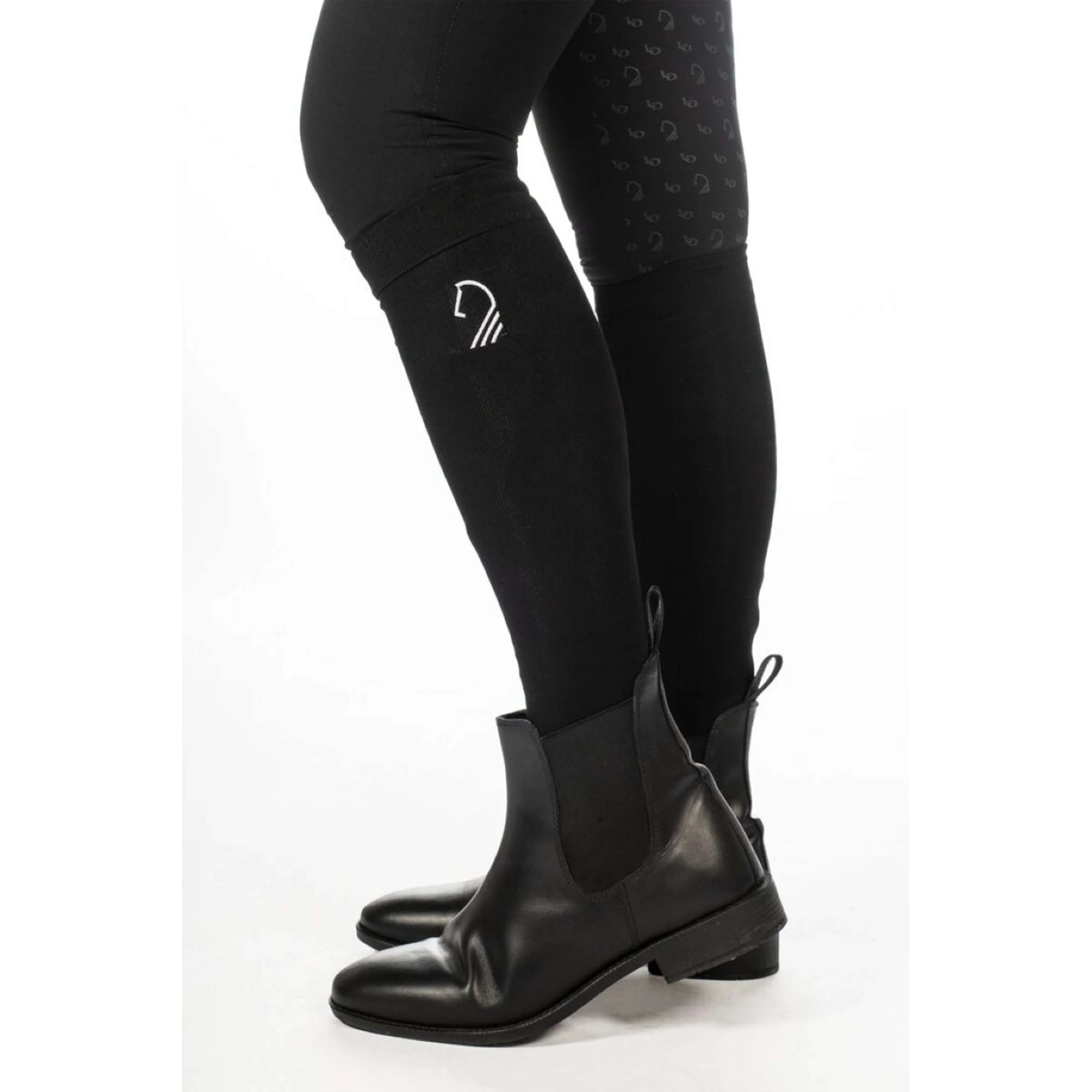 HKM Chaussettes d'Équitation Amalfi Noir - Image 3