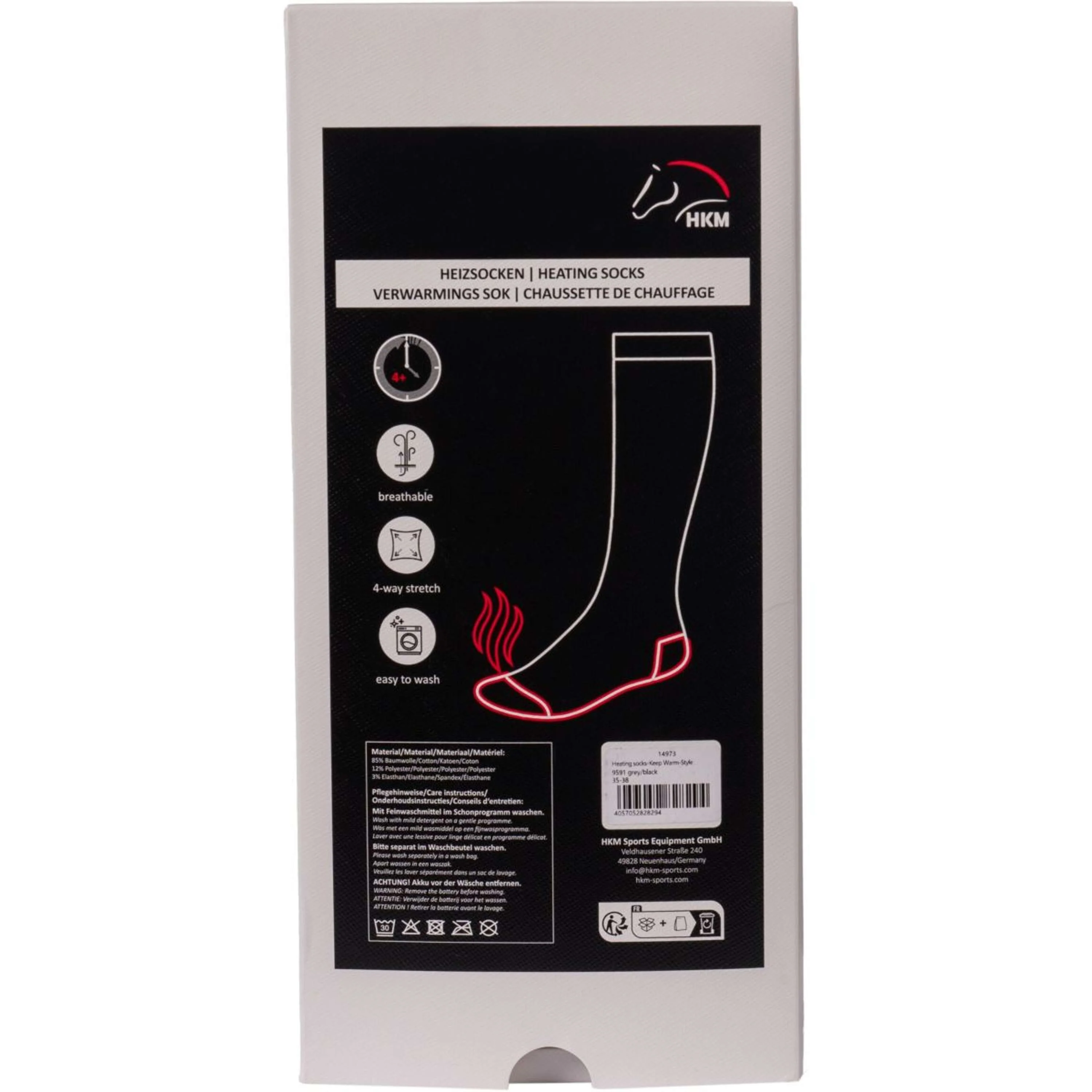 HKM Chaussettes Keep Warm Noir - Image 5